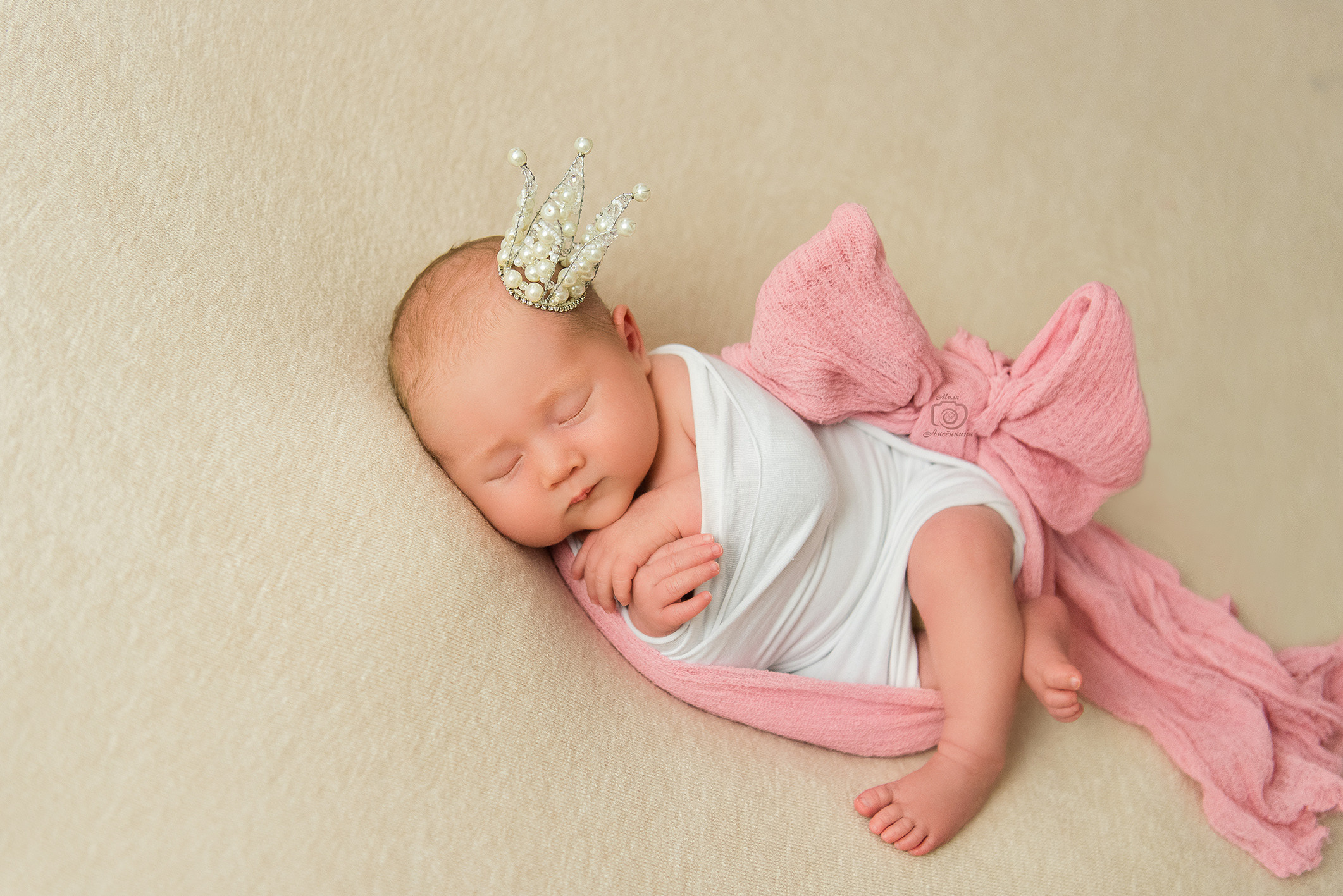 Портфолио новорожденных. Фотограф в Нефтеюганске Мила Аксёнкина