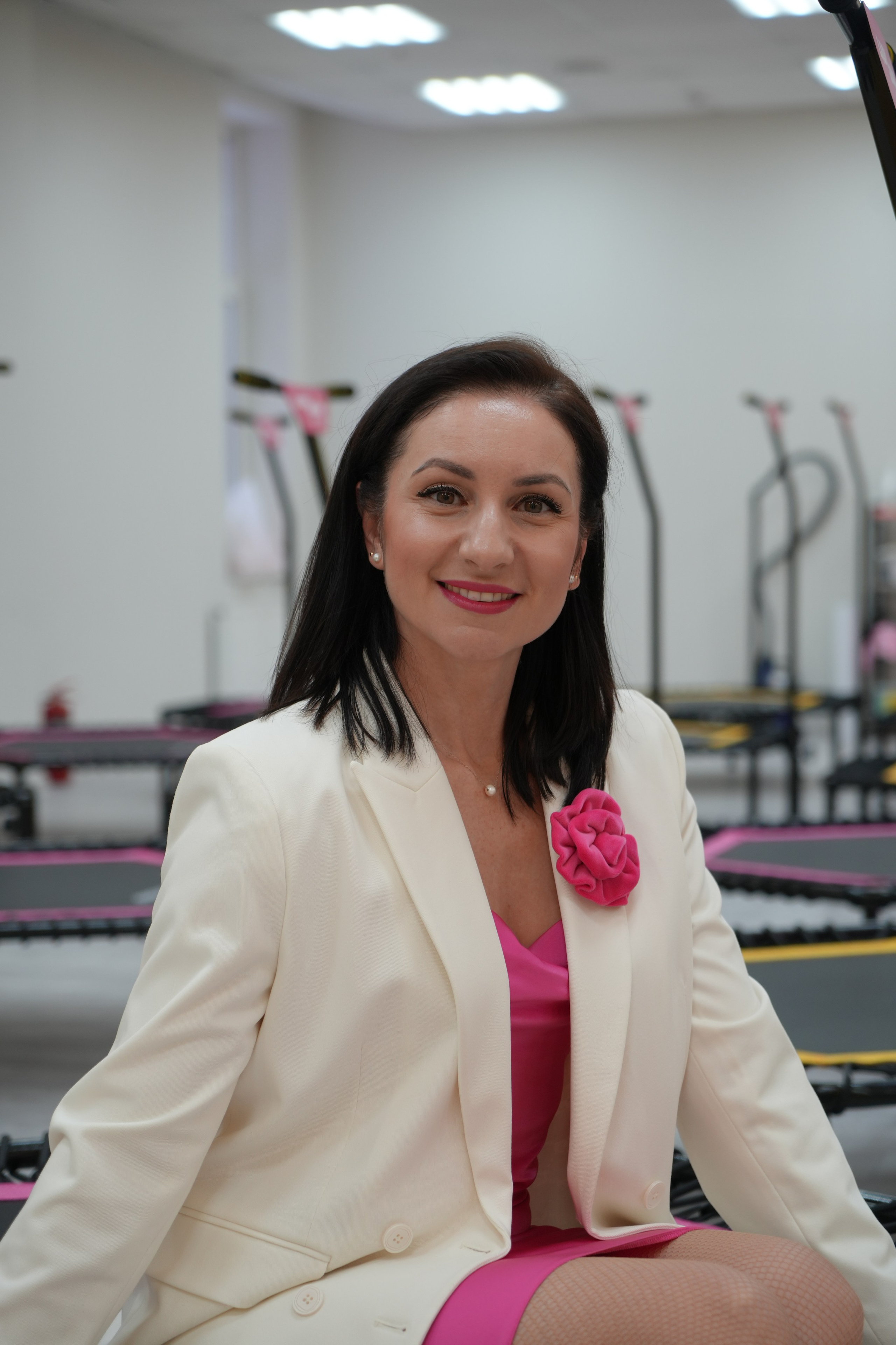 Открытие батутного центра «Lady Jump». Видеограф и Фотограф в Москве