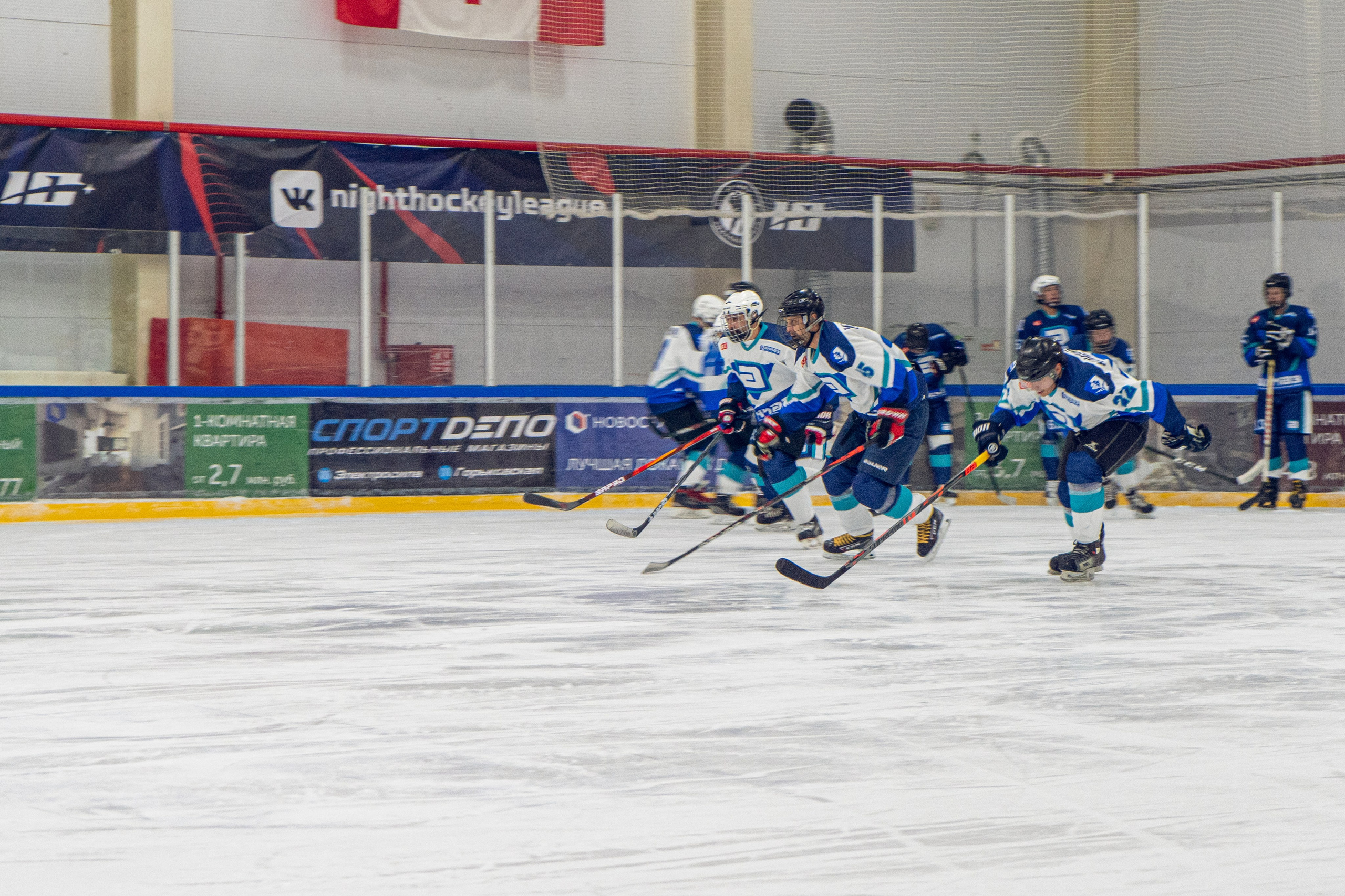 Тренировка по хоккею «ЦМКБ «Алмаз»