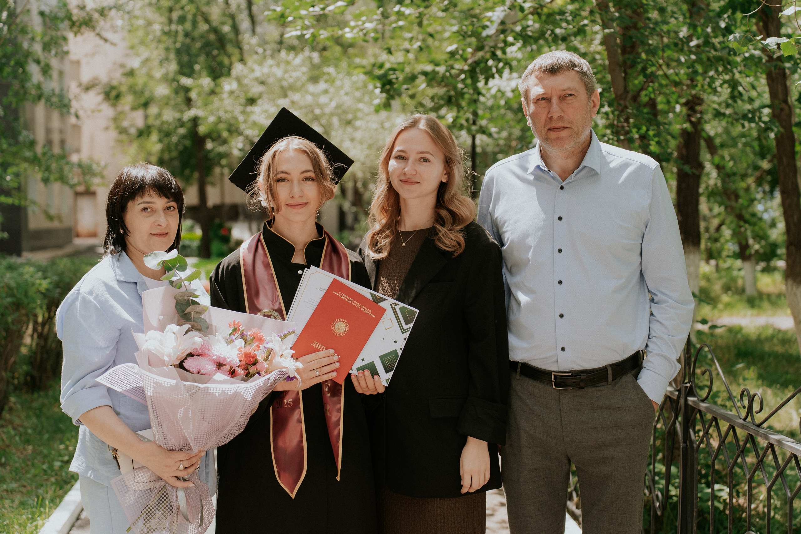 Выпускной Аграрный унивеситет. Крис Богомазова