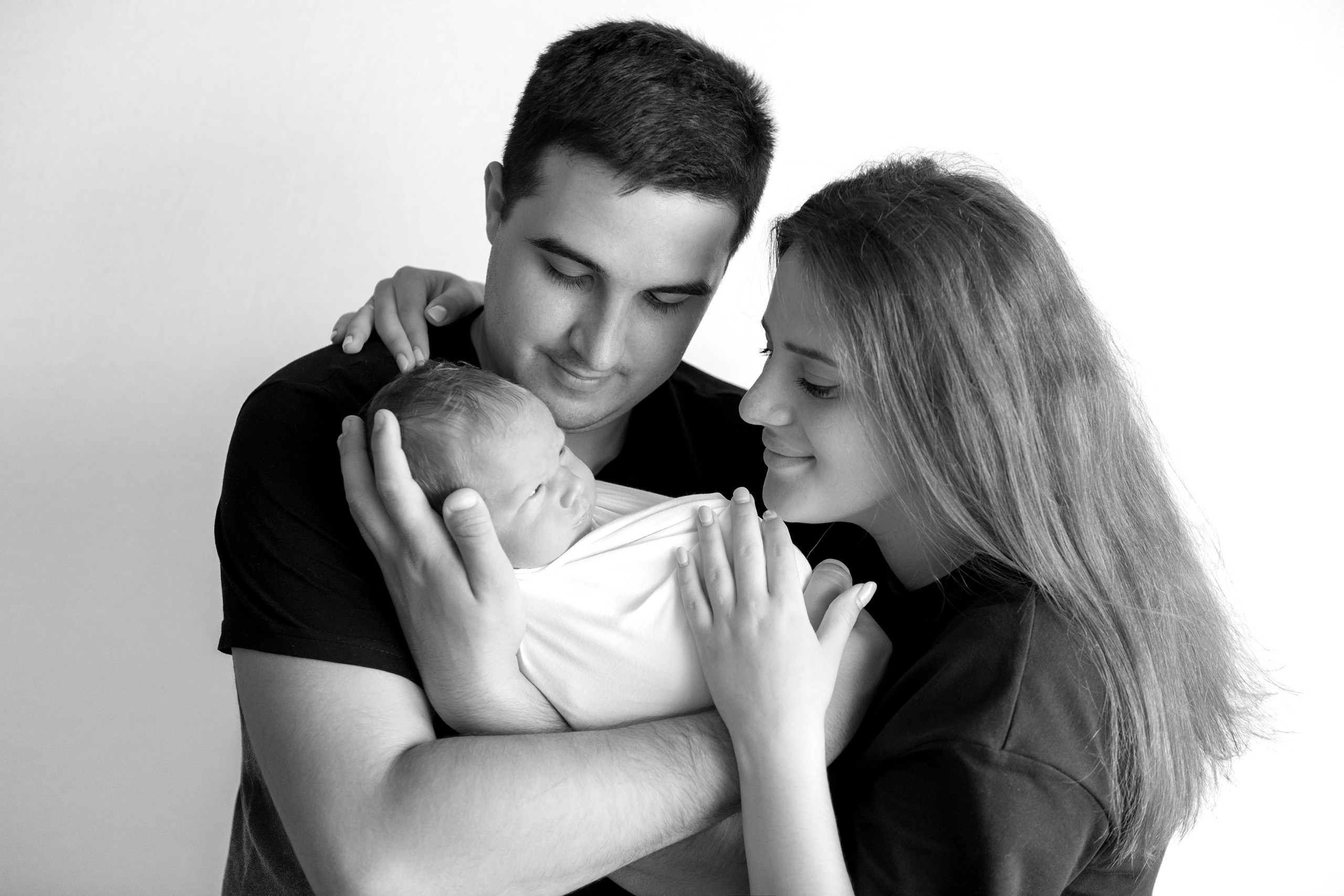 С родителями. Анна Полякова