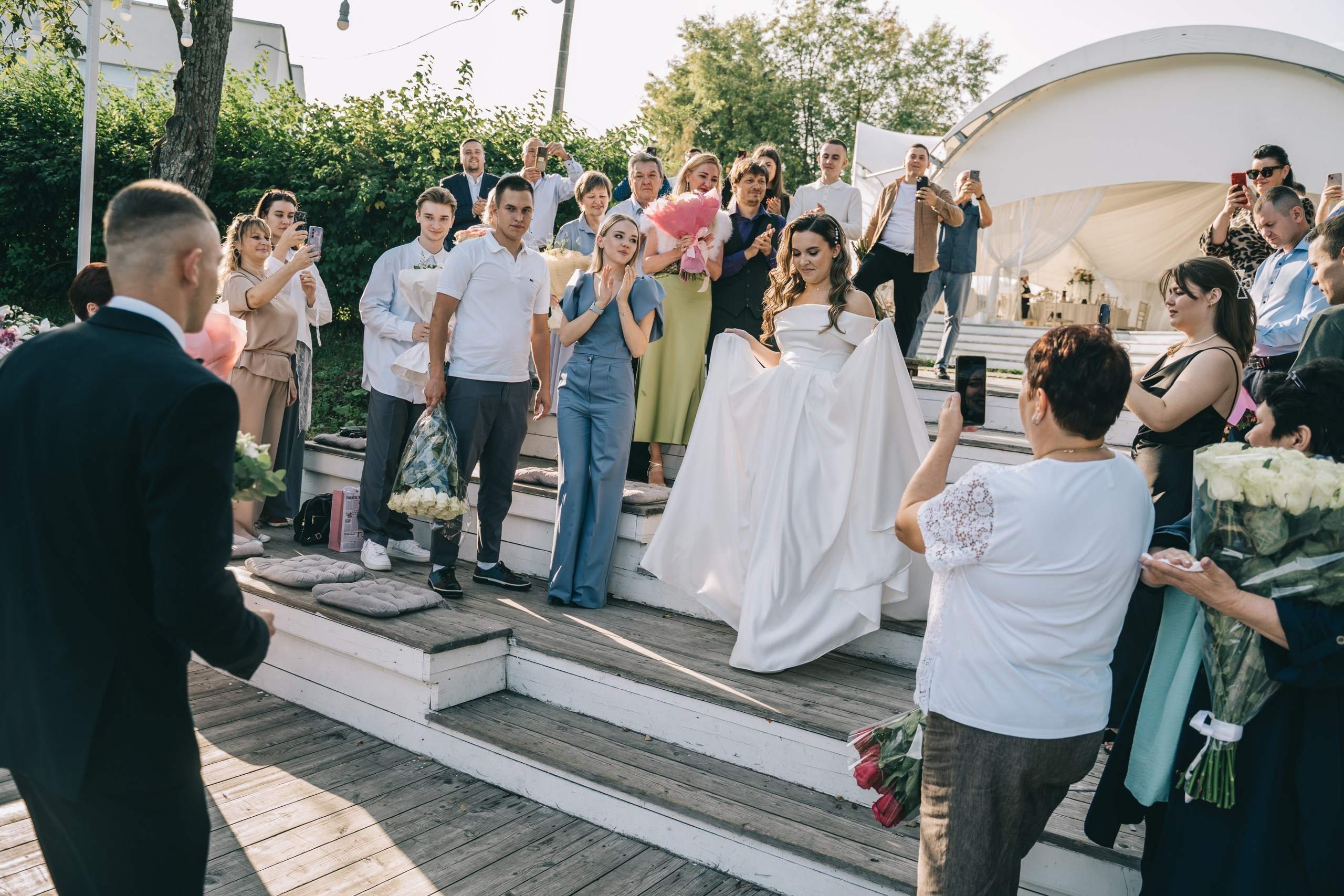 Свадебный банкет в Дмитрове. Свадебный фотограф в Дмитрове