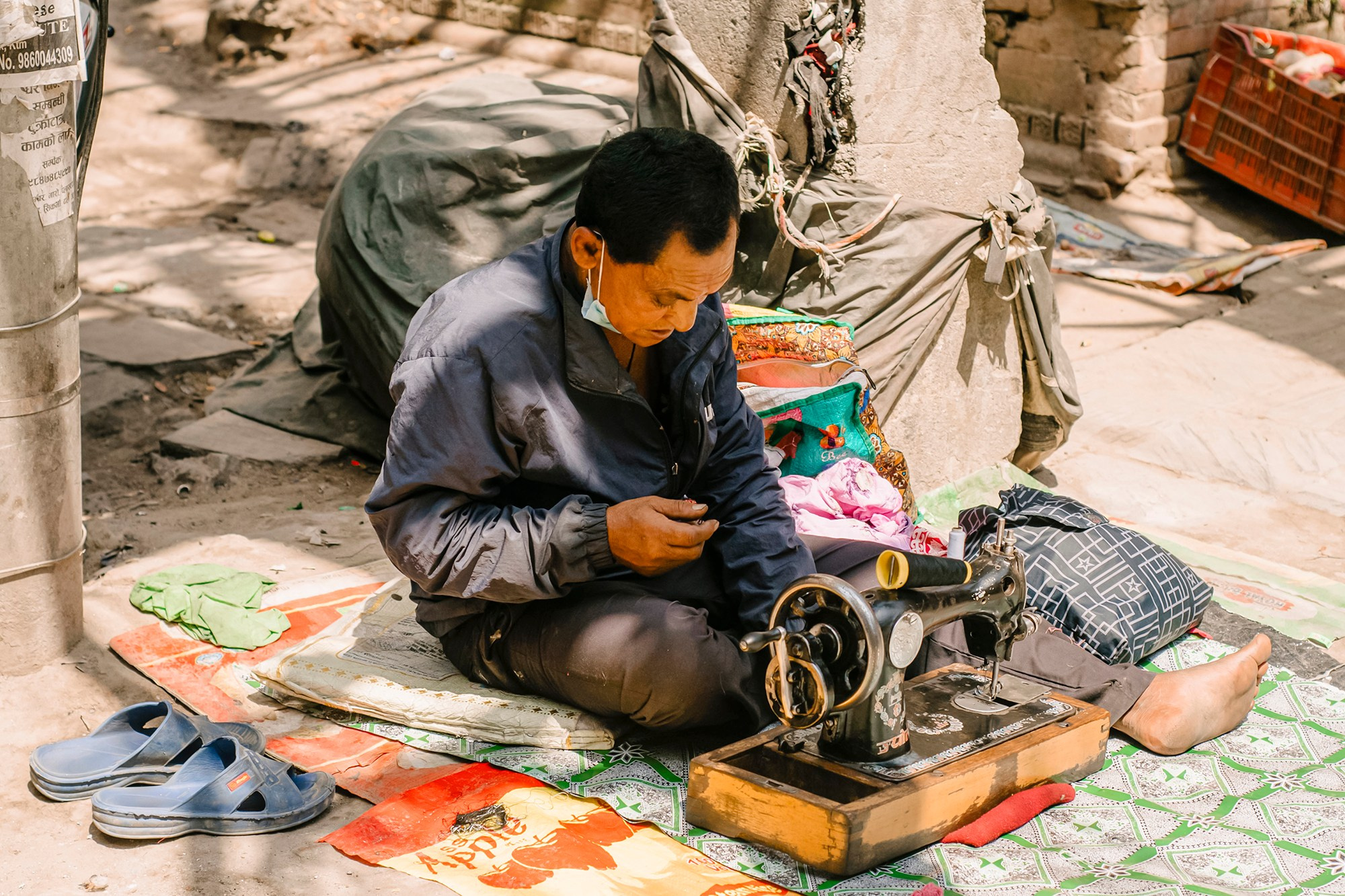 Kathmandu street. Iraogo
