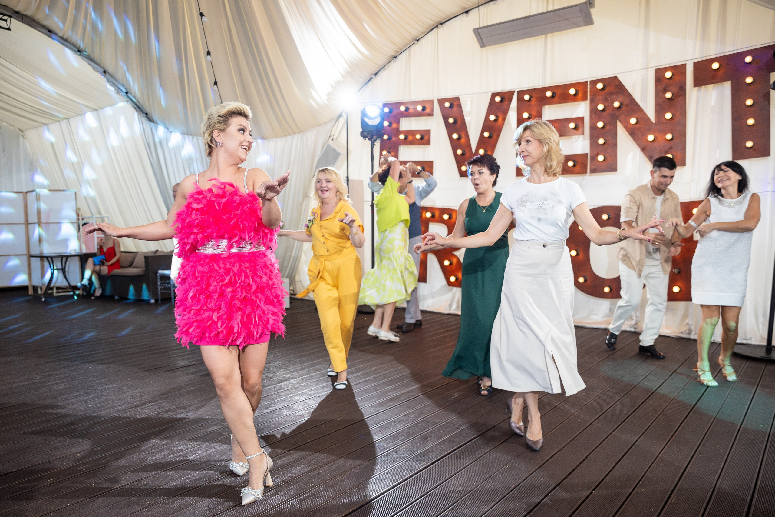 День рождения школы танцев в Event roof. Фотограф на корпоратив Спб / Москва