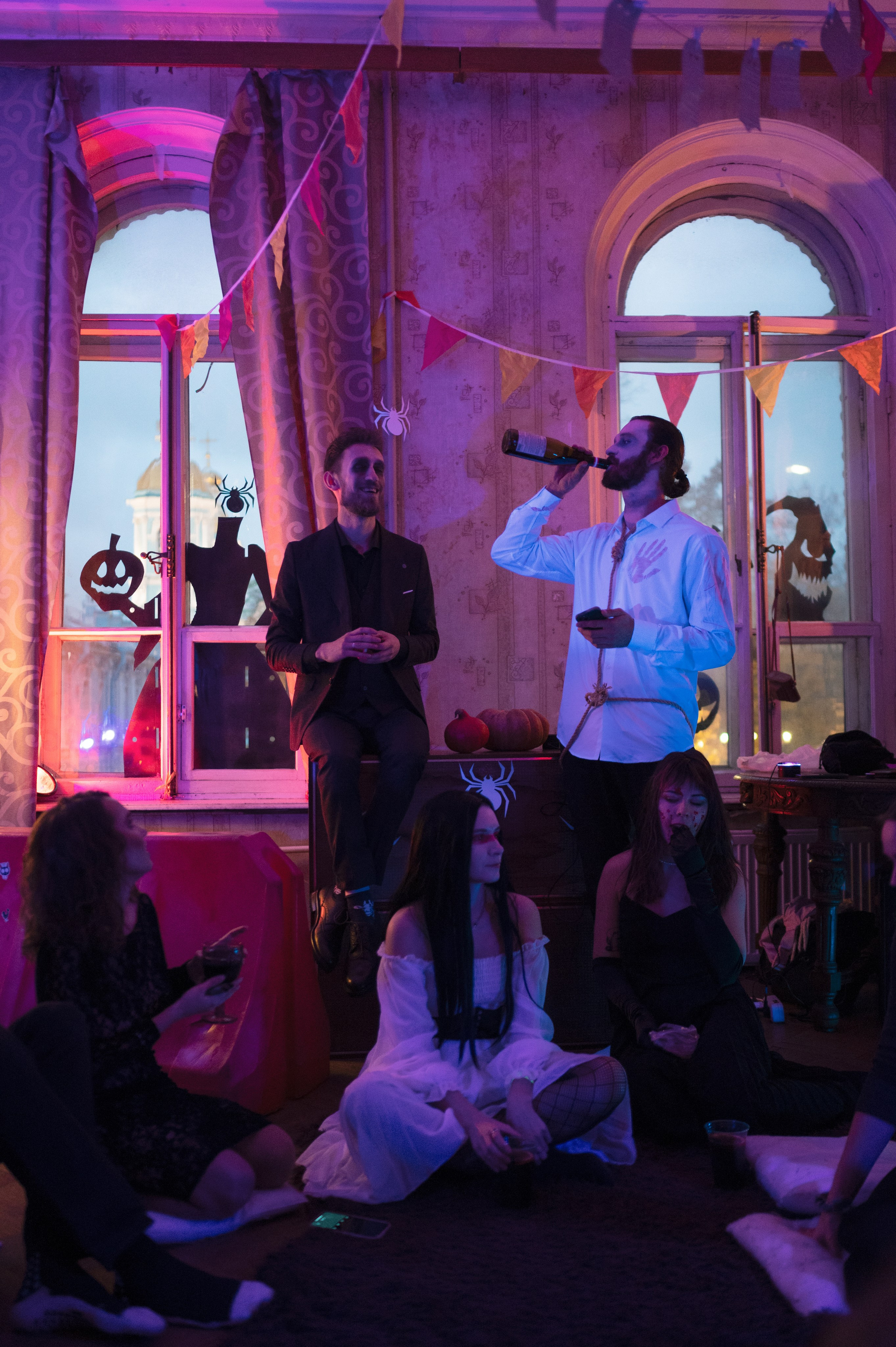 Хеллоуин у Мищенко. Портретный и репортажный фотограф в Санкт-Петербурге