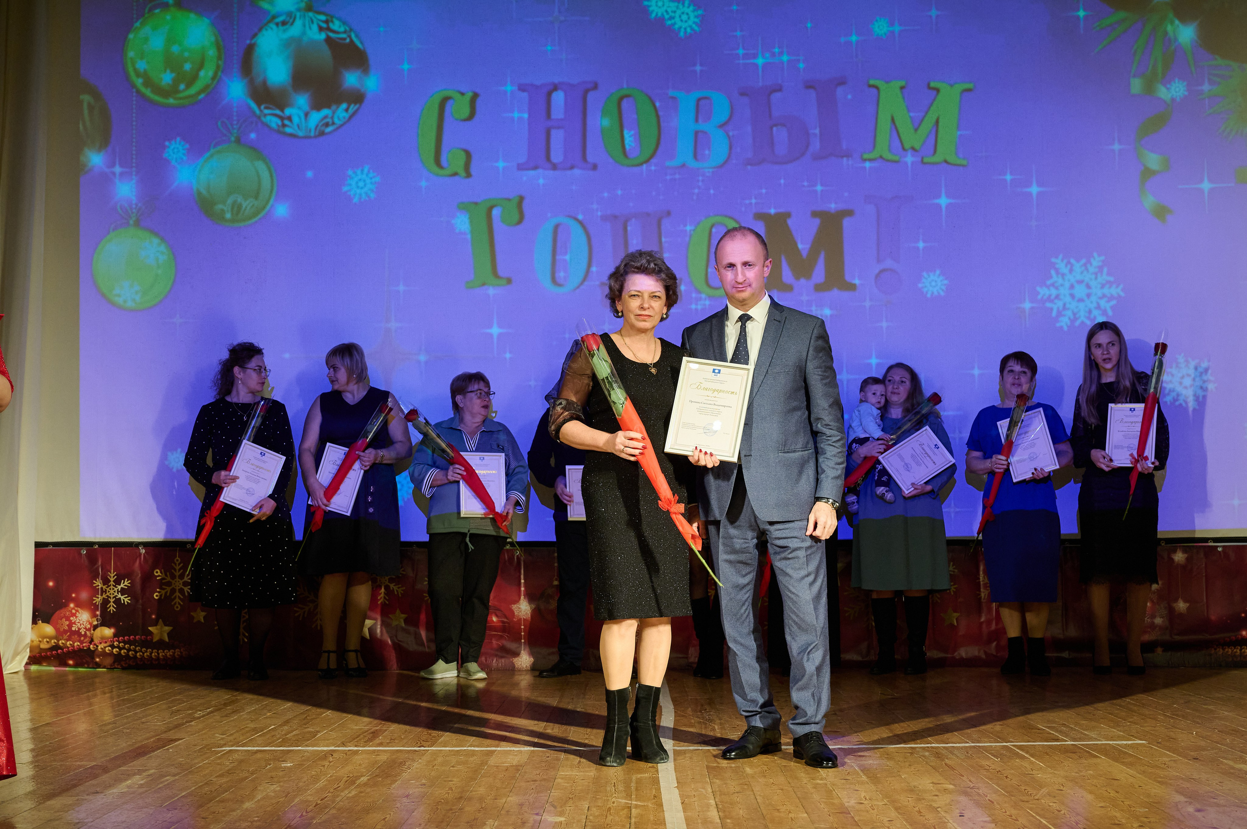 Новогодний концерт. Жизнь курорта Кабардинка в фотографиях