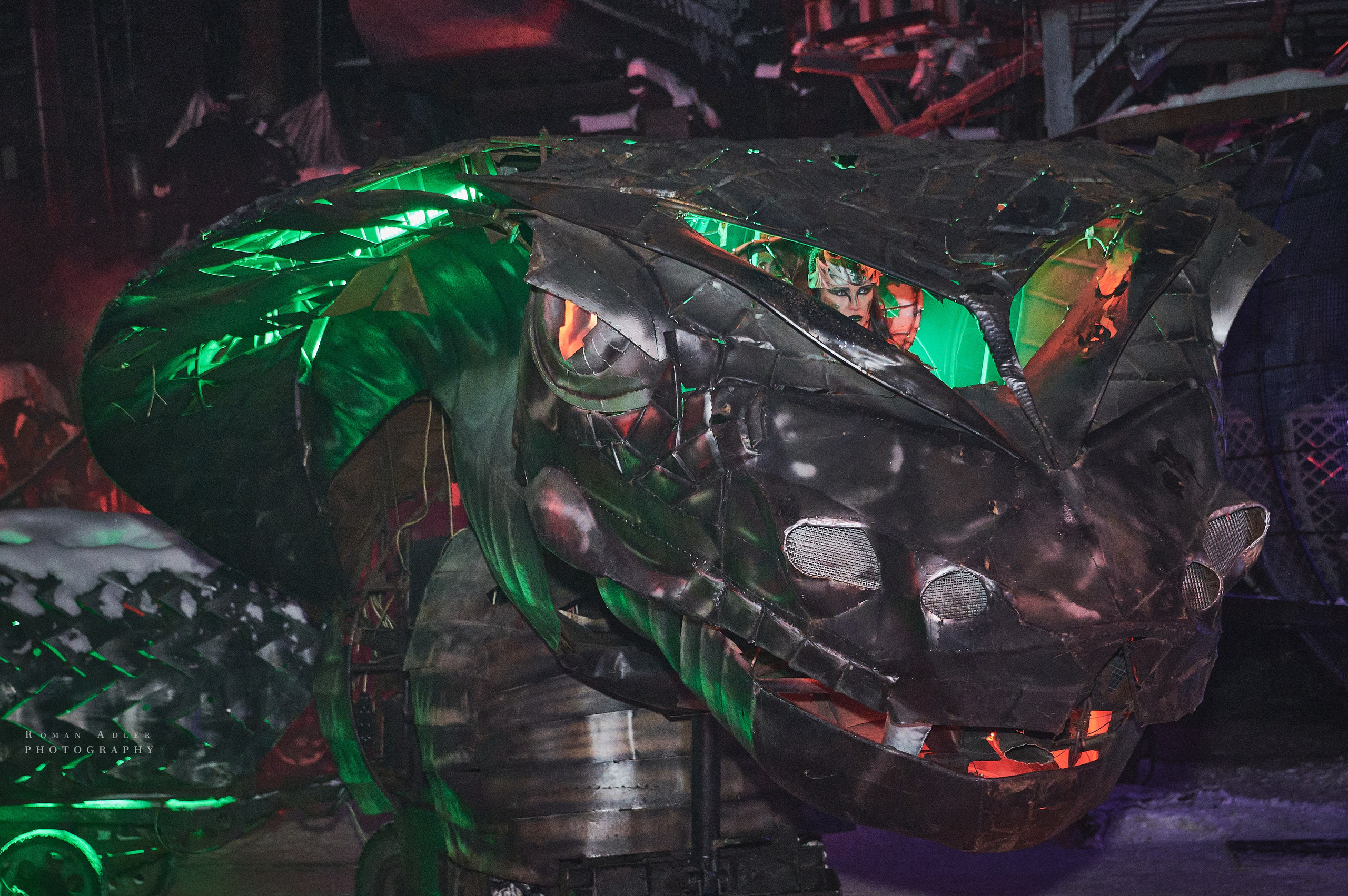 Новогодняя сказка от Ночных волков. Фотограф Роман Адлер