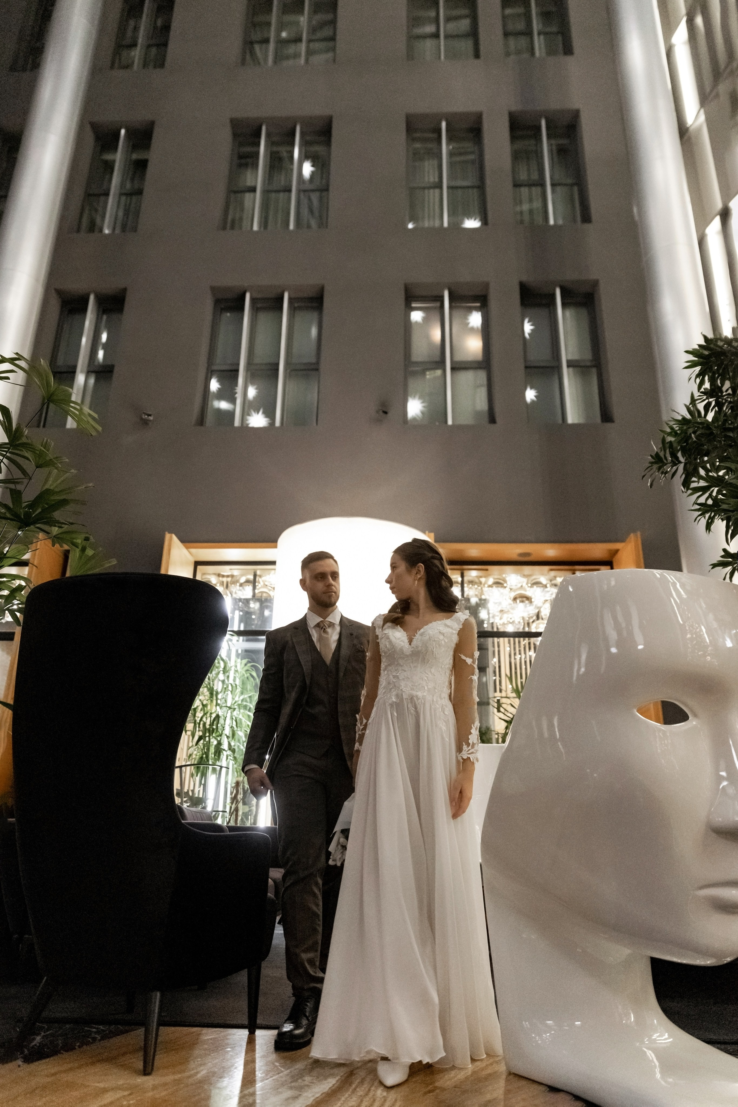 Свадебная серия в Отеле Гамма. Свадебный и портретный фотограф в Санкт-Петербурге Надежда Чечулина