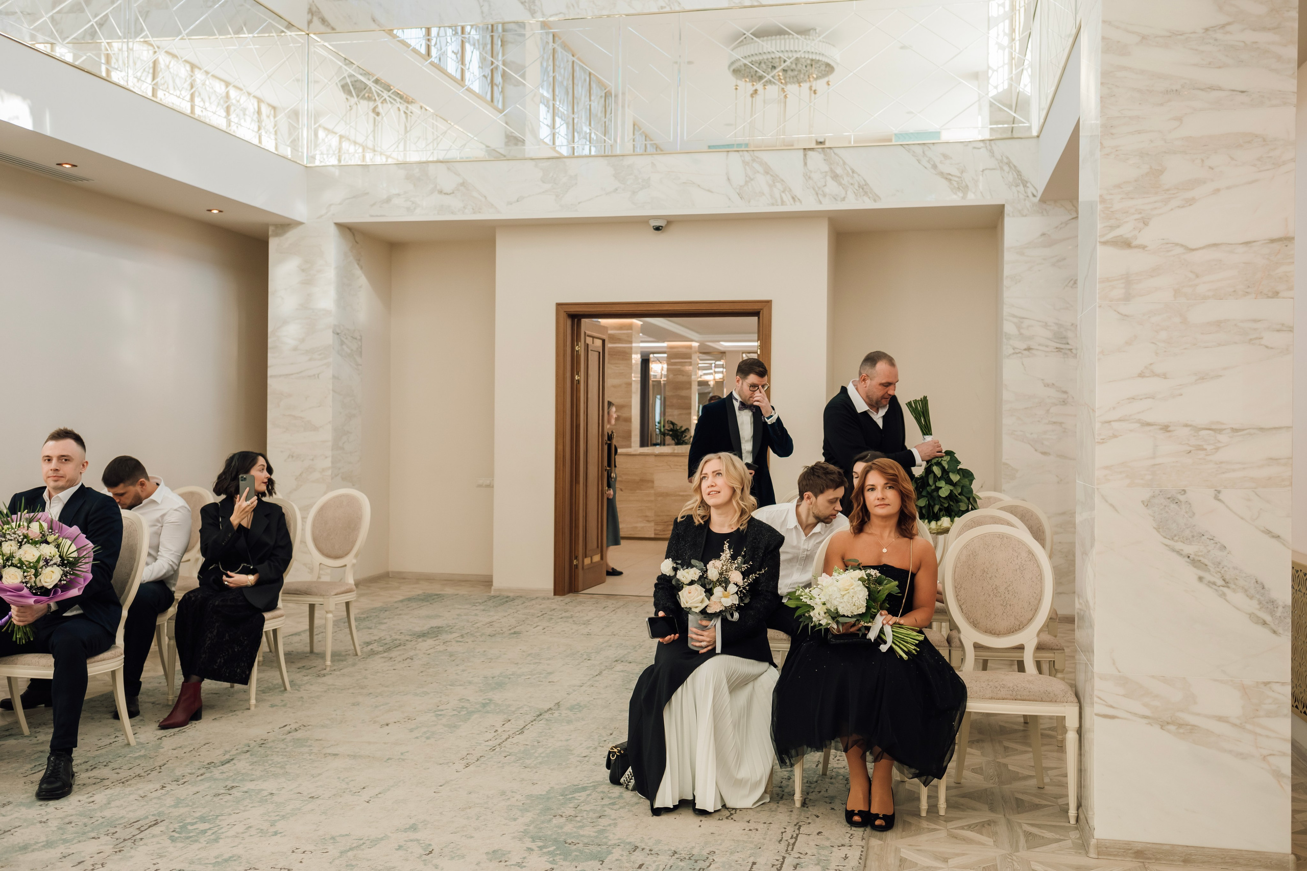 Олеся и Евгений. Свадьба в ресторане Butler. Свадебный и семейный фотограф в Москве Евгения Лисина