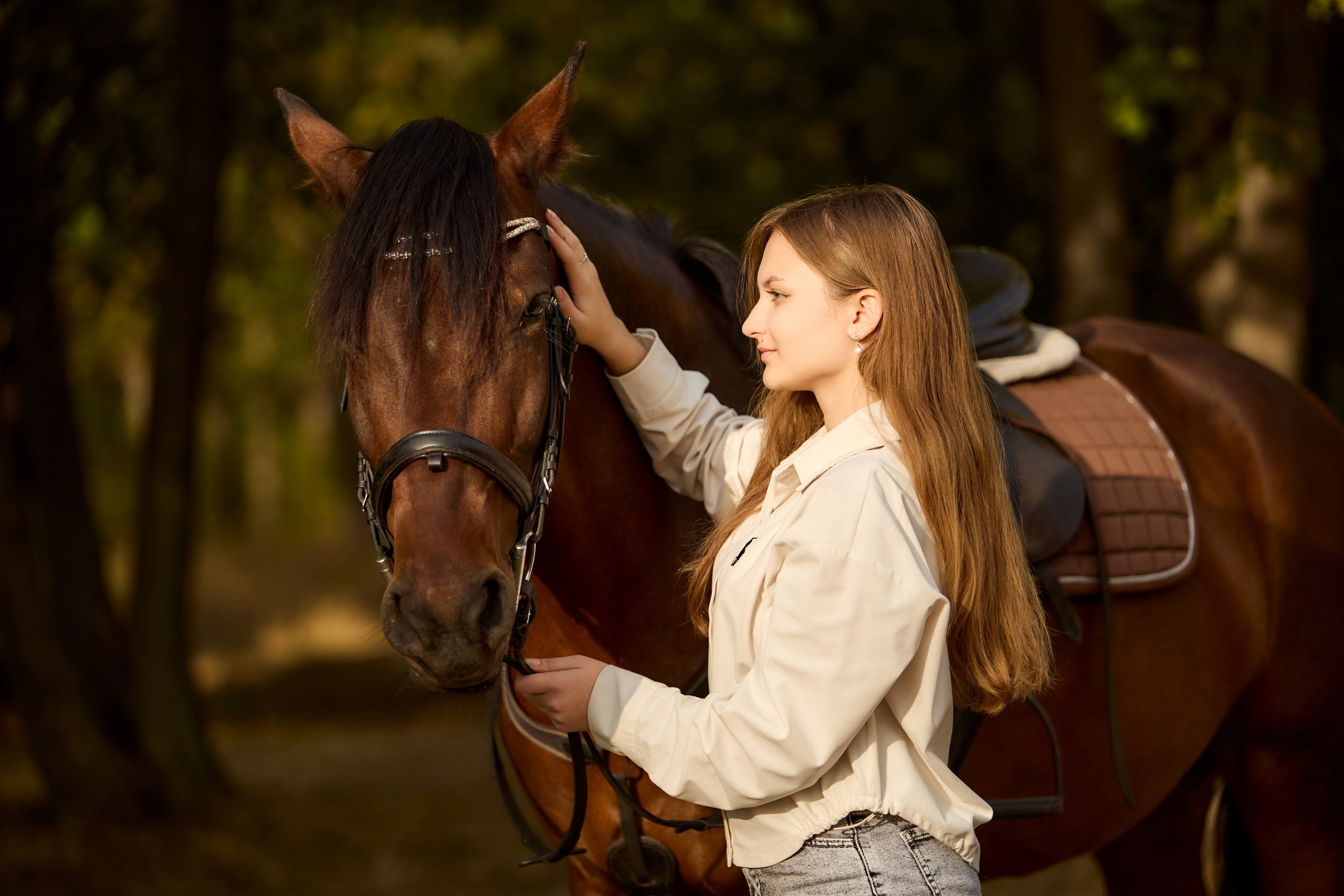 С ЛОШАДКОЙ. Фотограф Татаринов Андрей (Донецк / Макеевка)