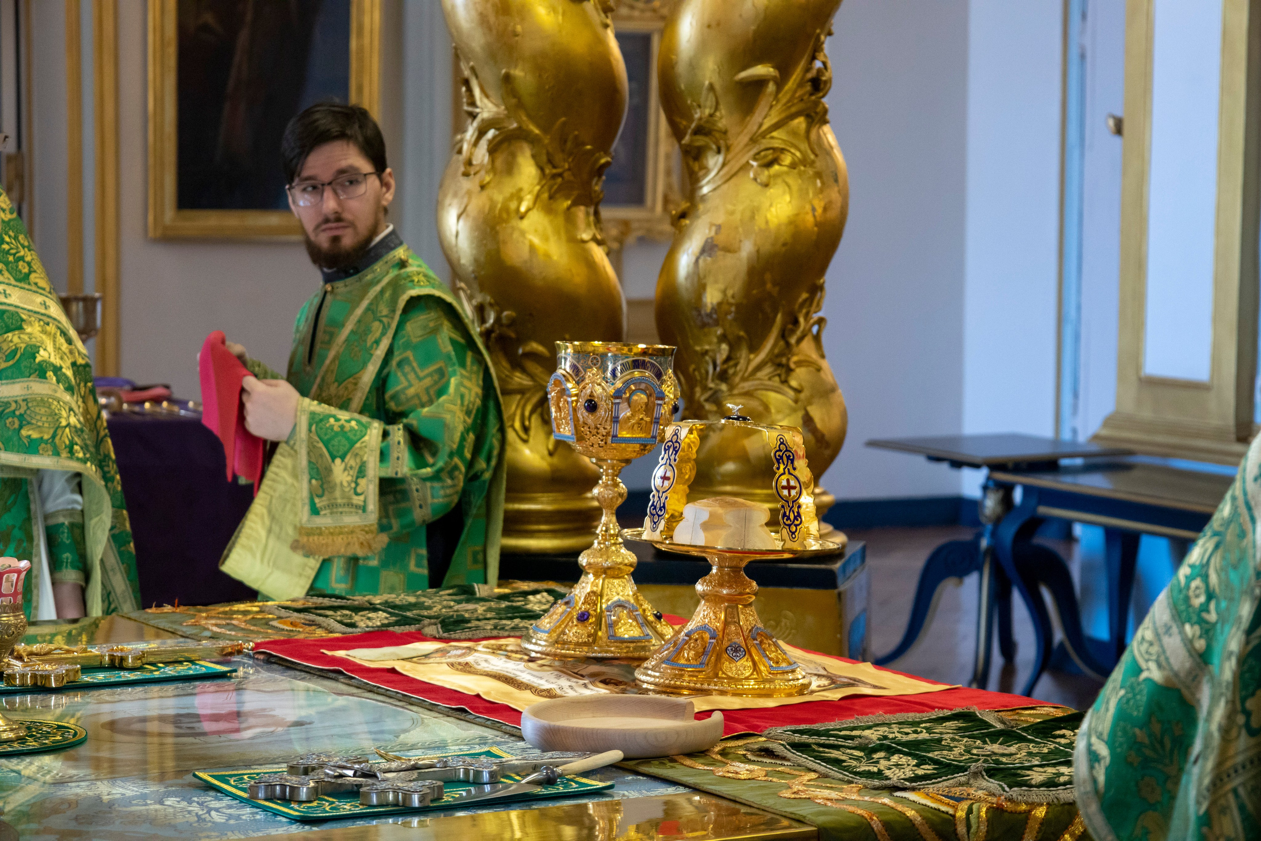 ВХОД ГОСПОДЕНЬ В ИЕРУСАЛИМ. НИКОЛО-БОГОЯВЛЕНСКИЙ МОРСКОЙ СОБОР