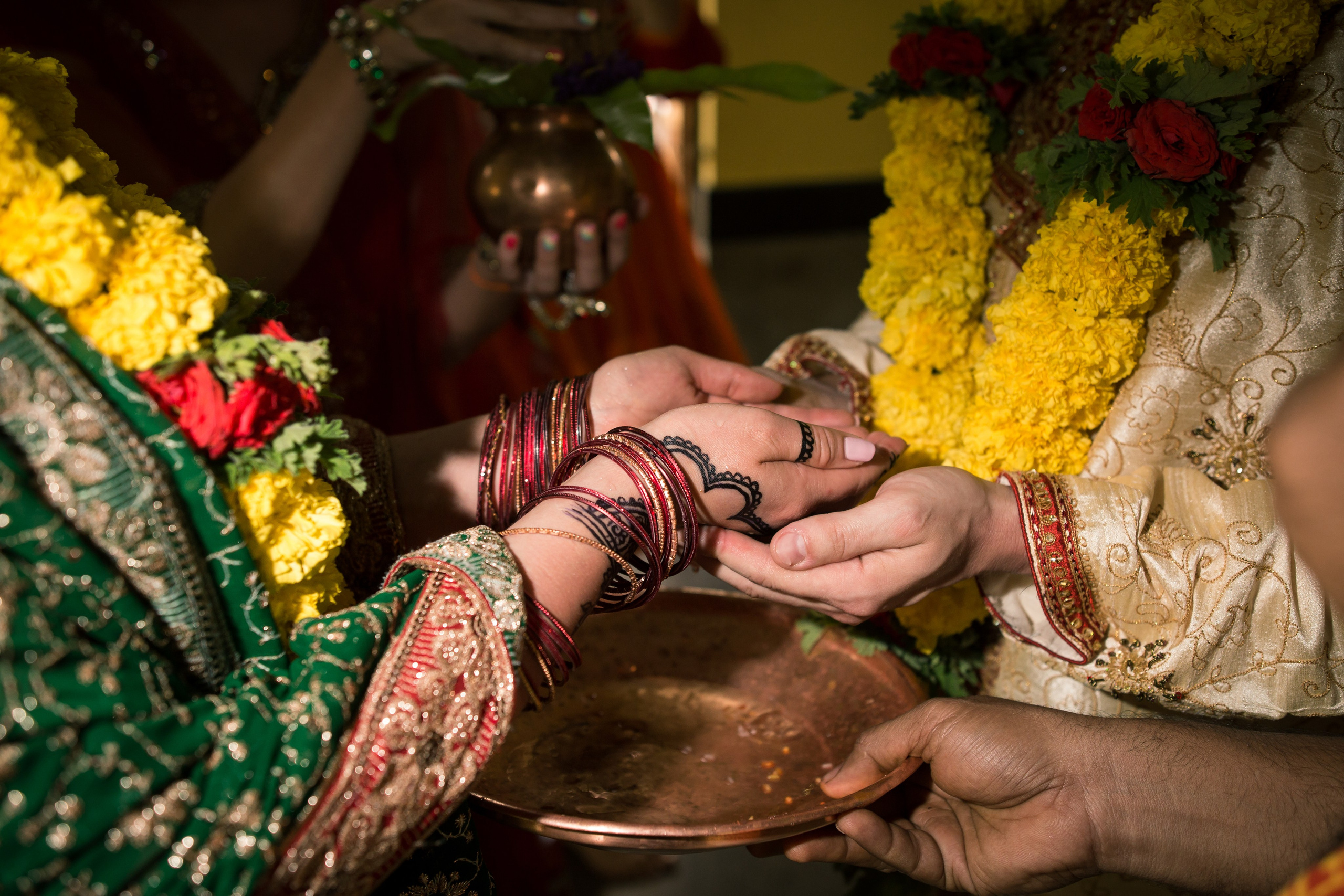 Церемония в индийском храме