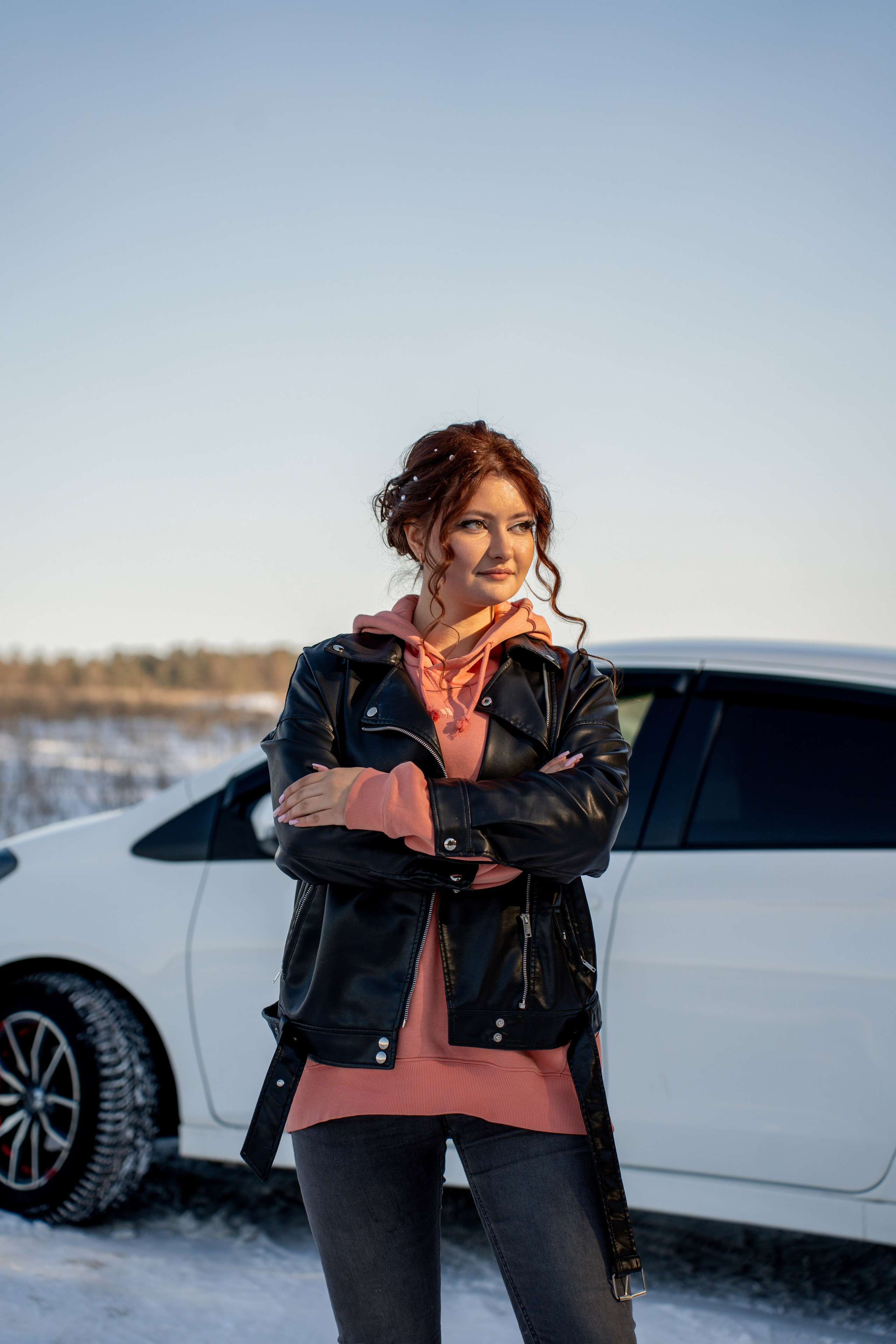 Ульяна и Toyota Vitz 25'. Фотограф, видеограф и пилот дрона на Байкале