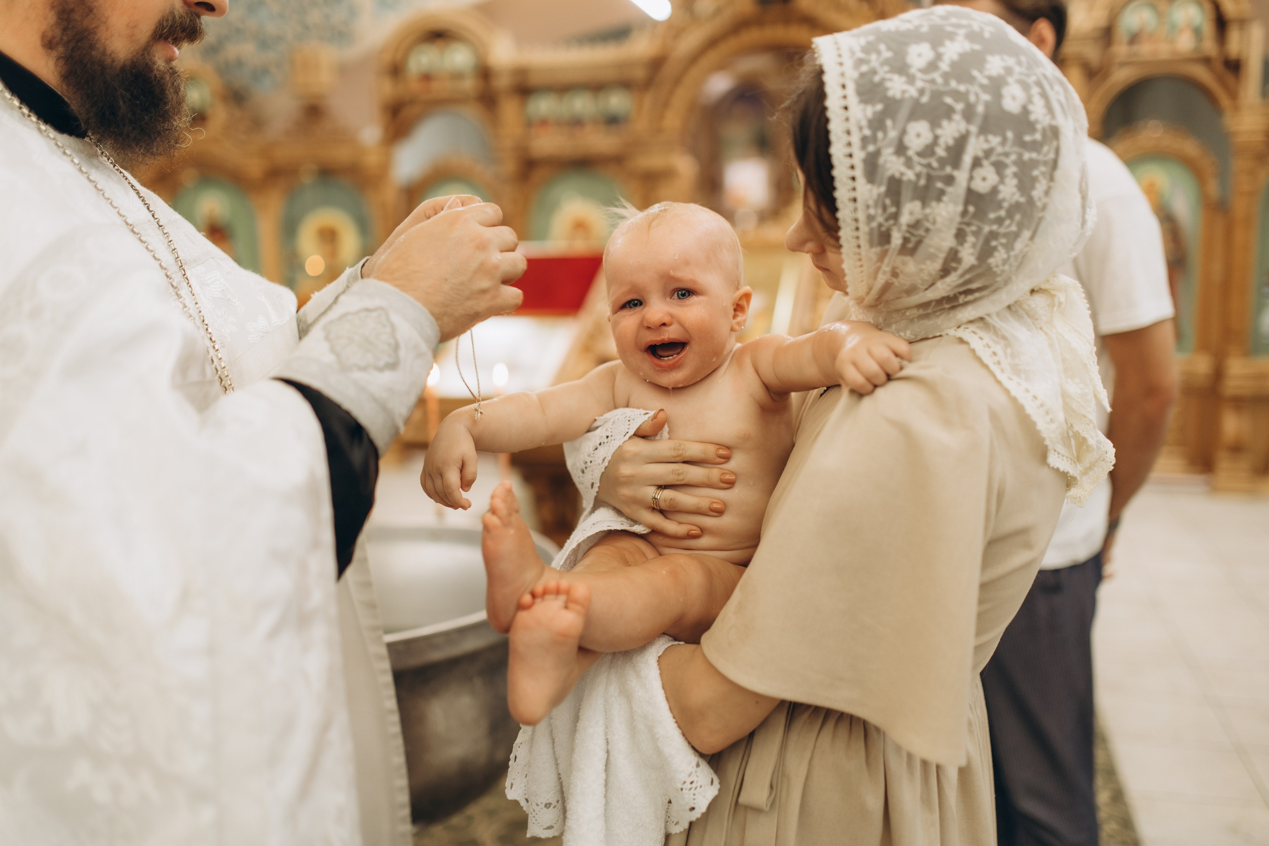 Крещение Марии и Валерии. Семейный фотограф в Краснодаре Виктория Кокоулина