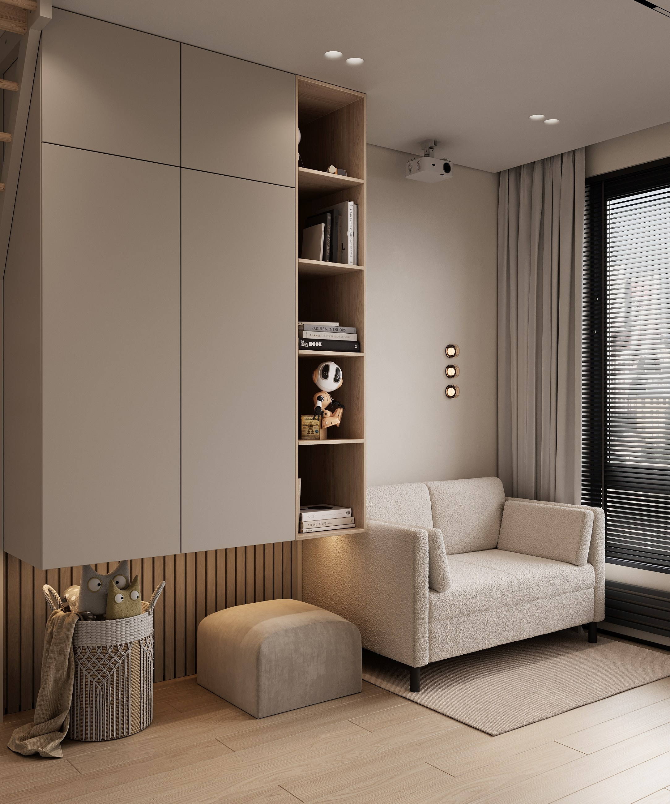 ЖК «Черная Речка». Визуализация дизайна интерьера