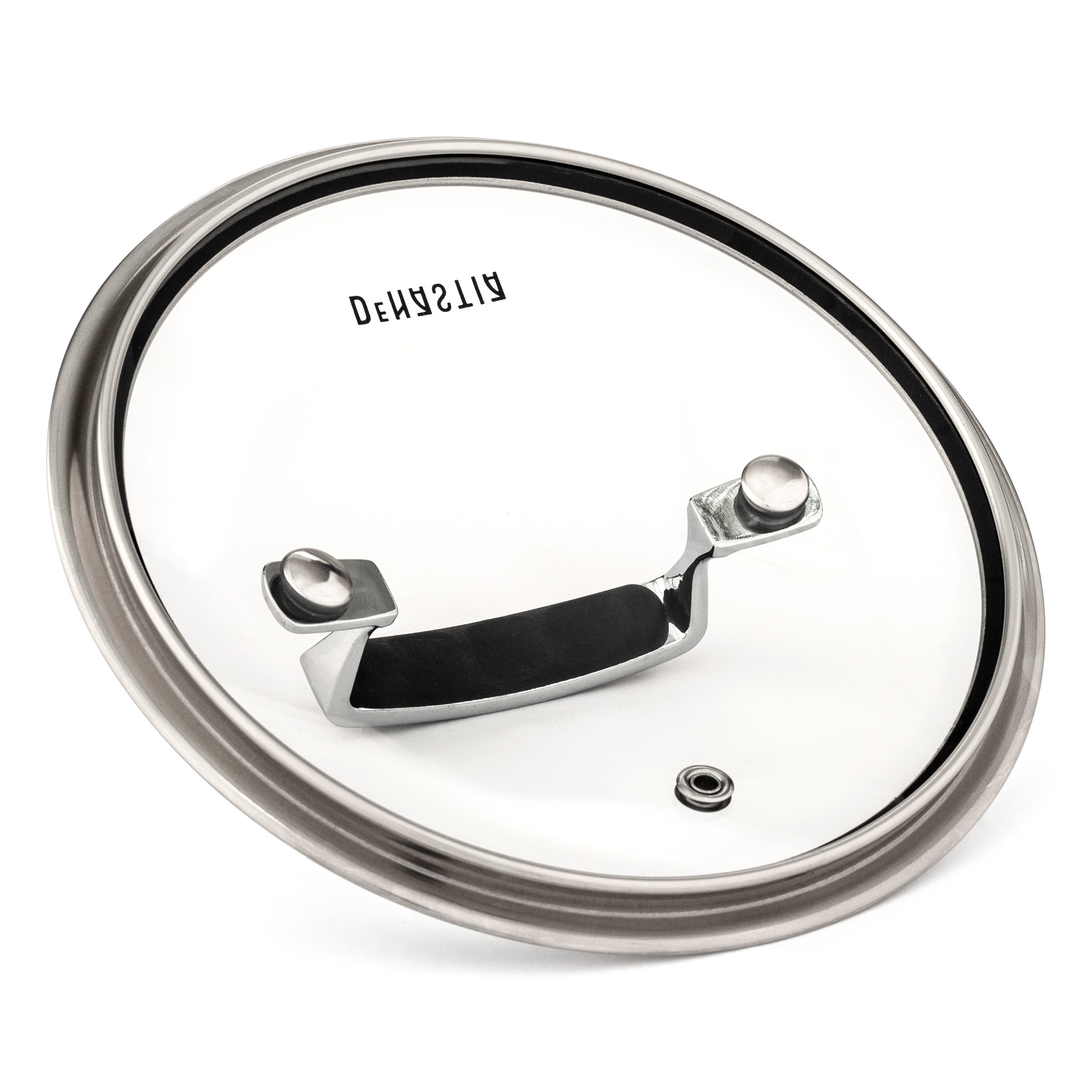 Внутренняя сторона крышки кастрюли крупно | Фото для сайта производителя посуды