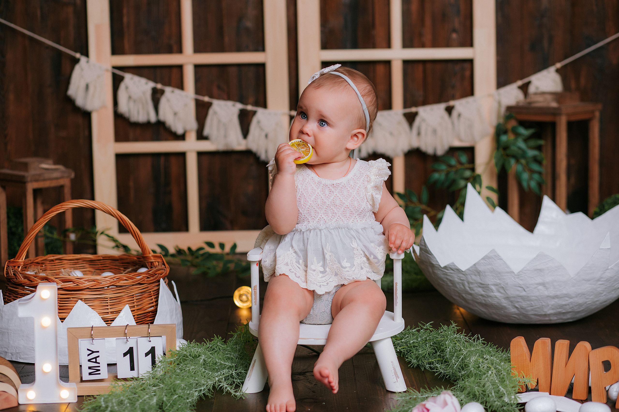 Мира, 1 годик. Свадебный, семейный фотограф в Дзержинске, Нижнем Новгороде Наталья Хр