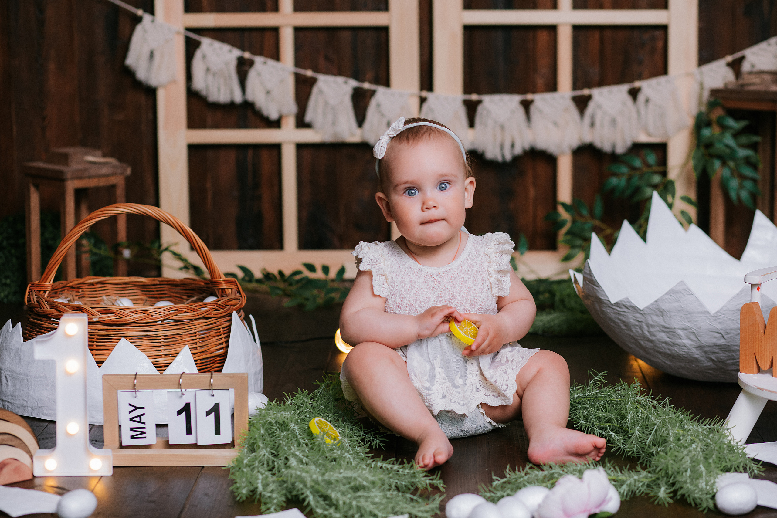 Мира, 1 годик. Свадебный, семейный фотограф в Дзержинске, Нижнем Новгороде Наталья Хр