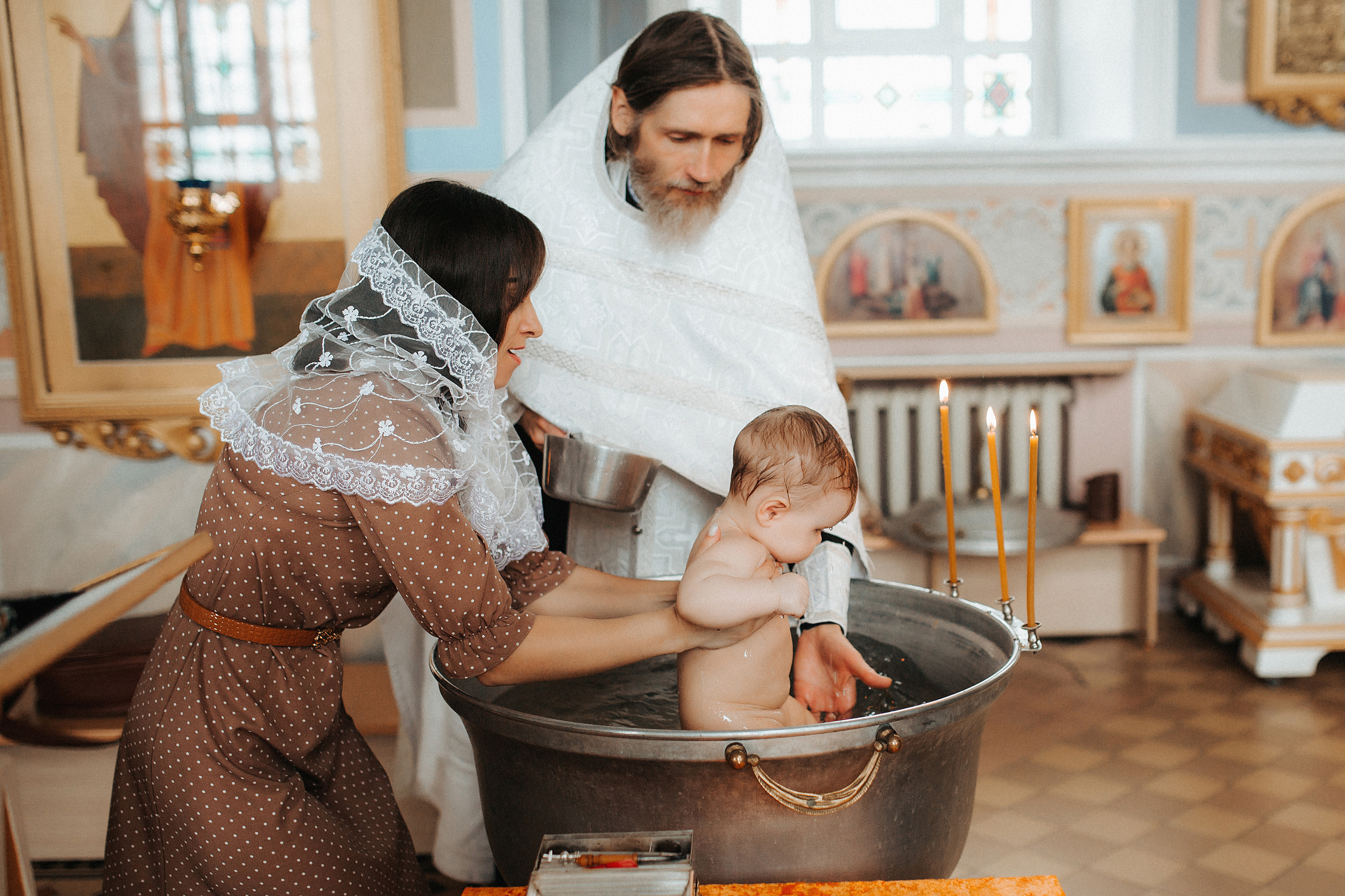 Крещение Алёны. Свадебный, семейный фотограф в Дзержинске, Нижнем Новгороде Наталья Хр