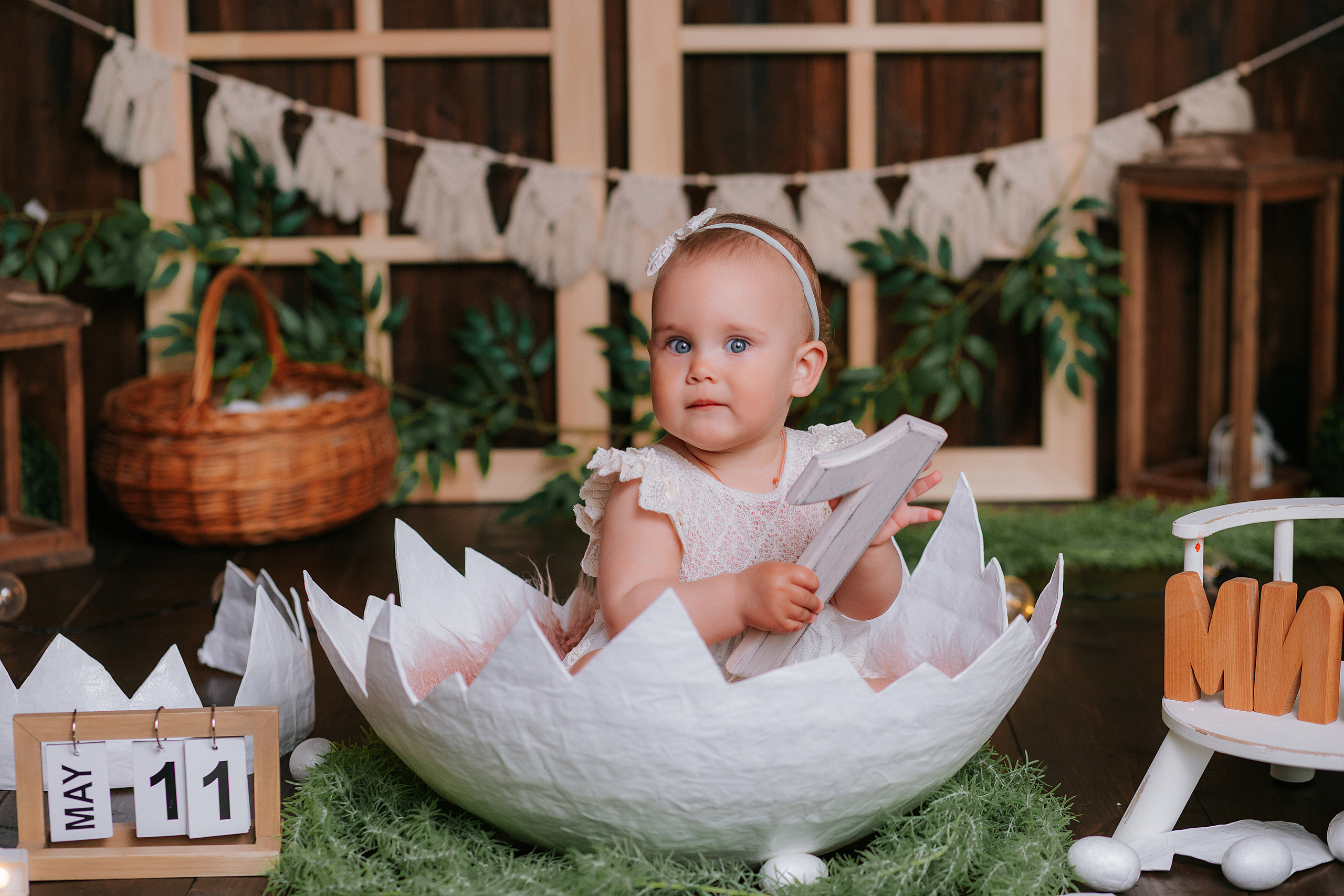 Мира, 1 годик. Свадебный, семейный фотограф в Дзержинске, Нижнем Новгороде Наталья Хр