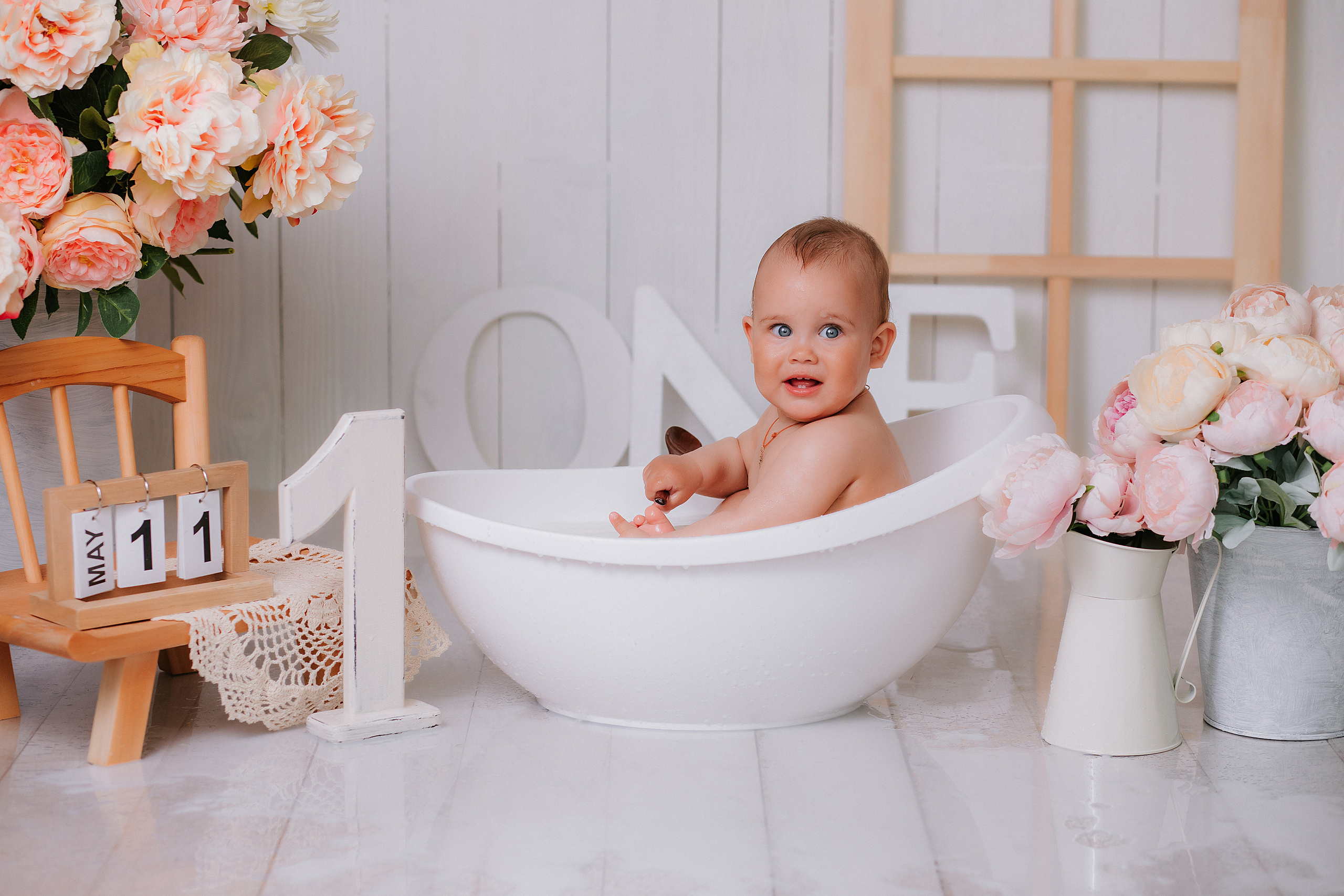 Мира, 1 годик. Свадебный, семейный фотограф в Дзержинске, Нижнем Новгороде Наталья Хр