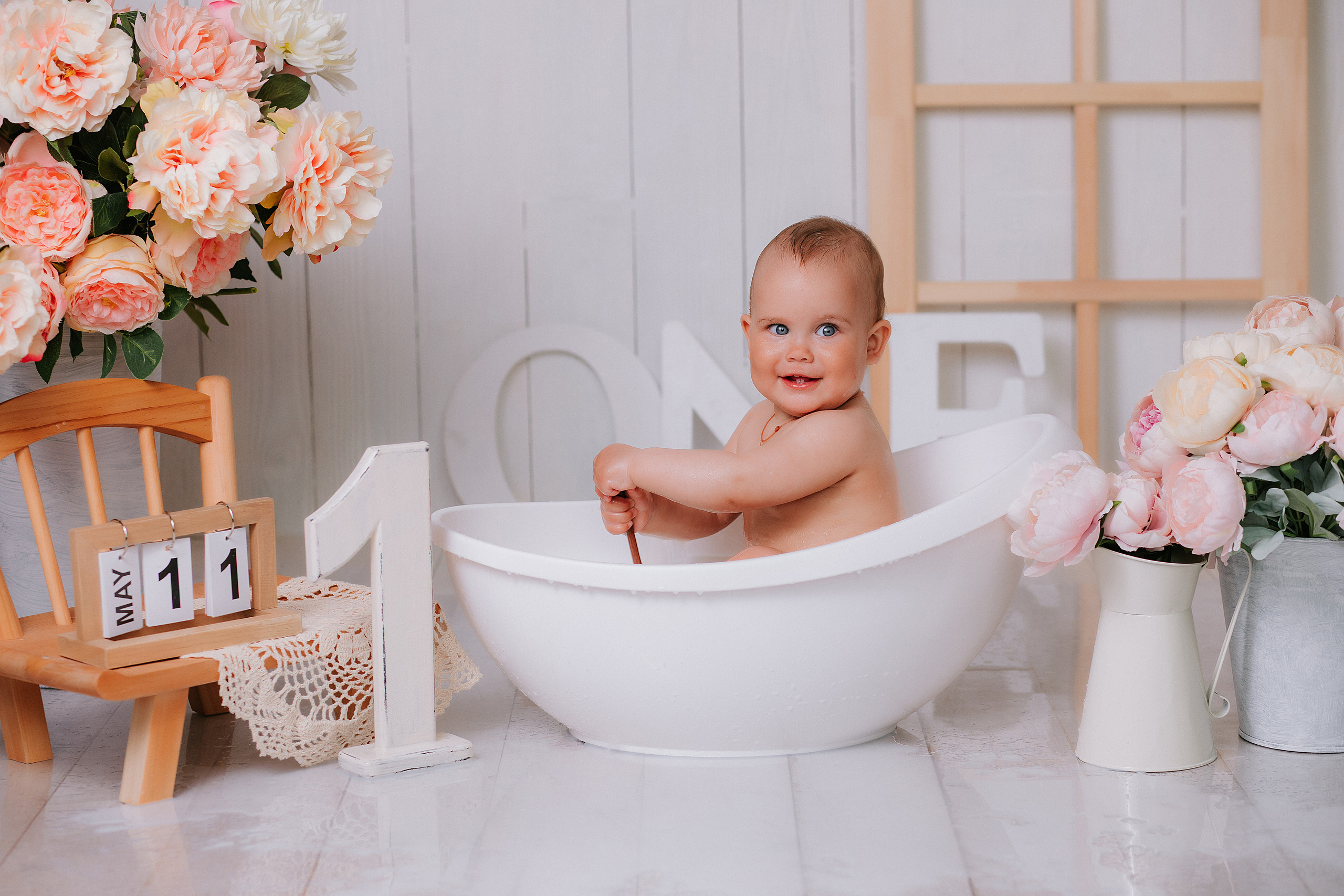 Мира, 1 годик. Свадебный, семейный фотограф в Дзержинске, Нижнем Новгороде Наталья Хр