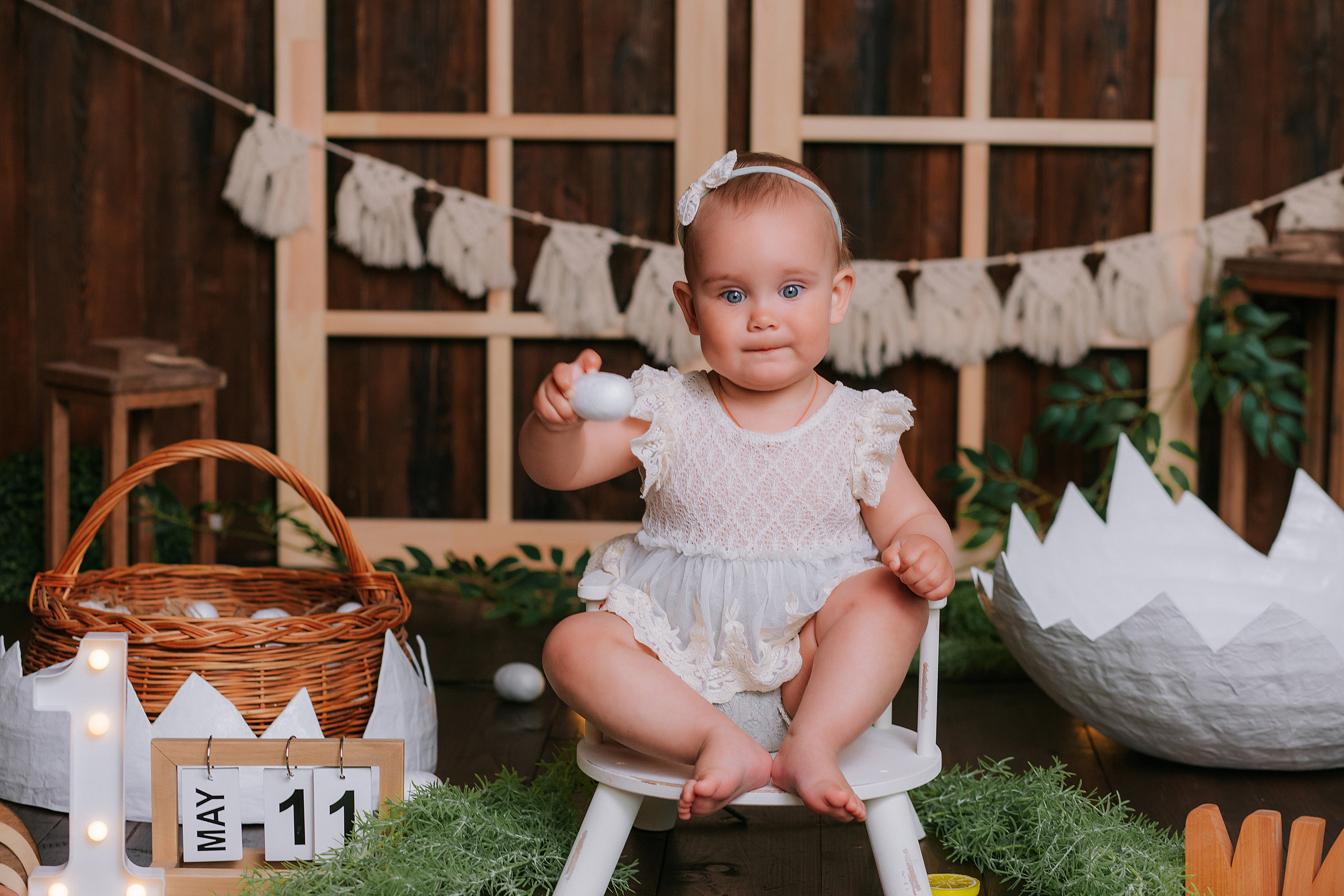 Мира, 1 годик. Свадебный, семейный фотограф в Дзержинске, Нижнем Новгороде Наталья Хр