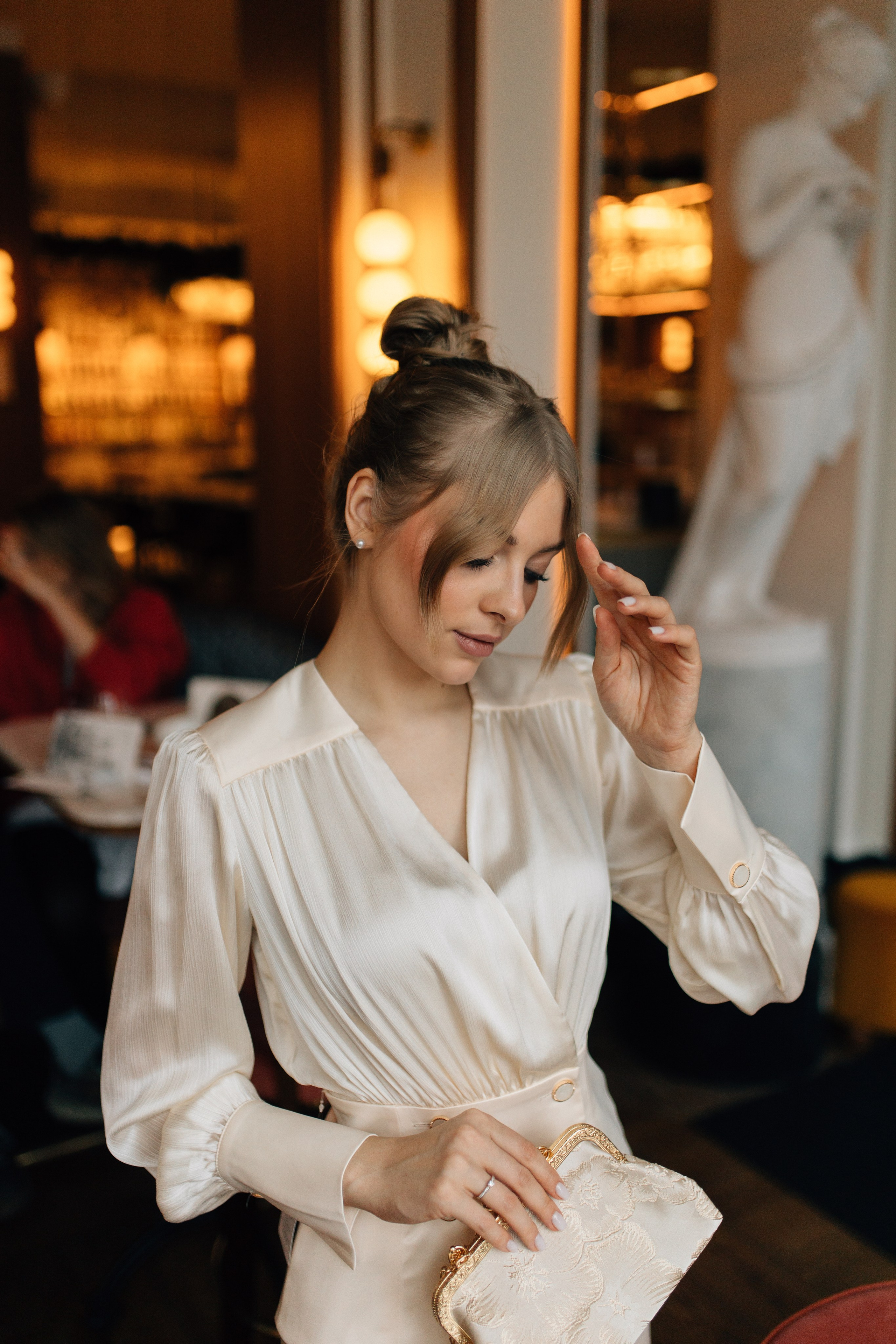 В ресторане Michele. Портретный фотограф в Санкт-Петербурге