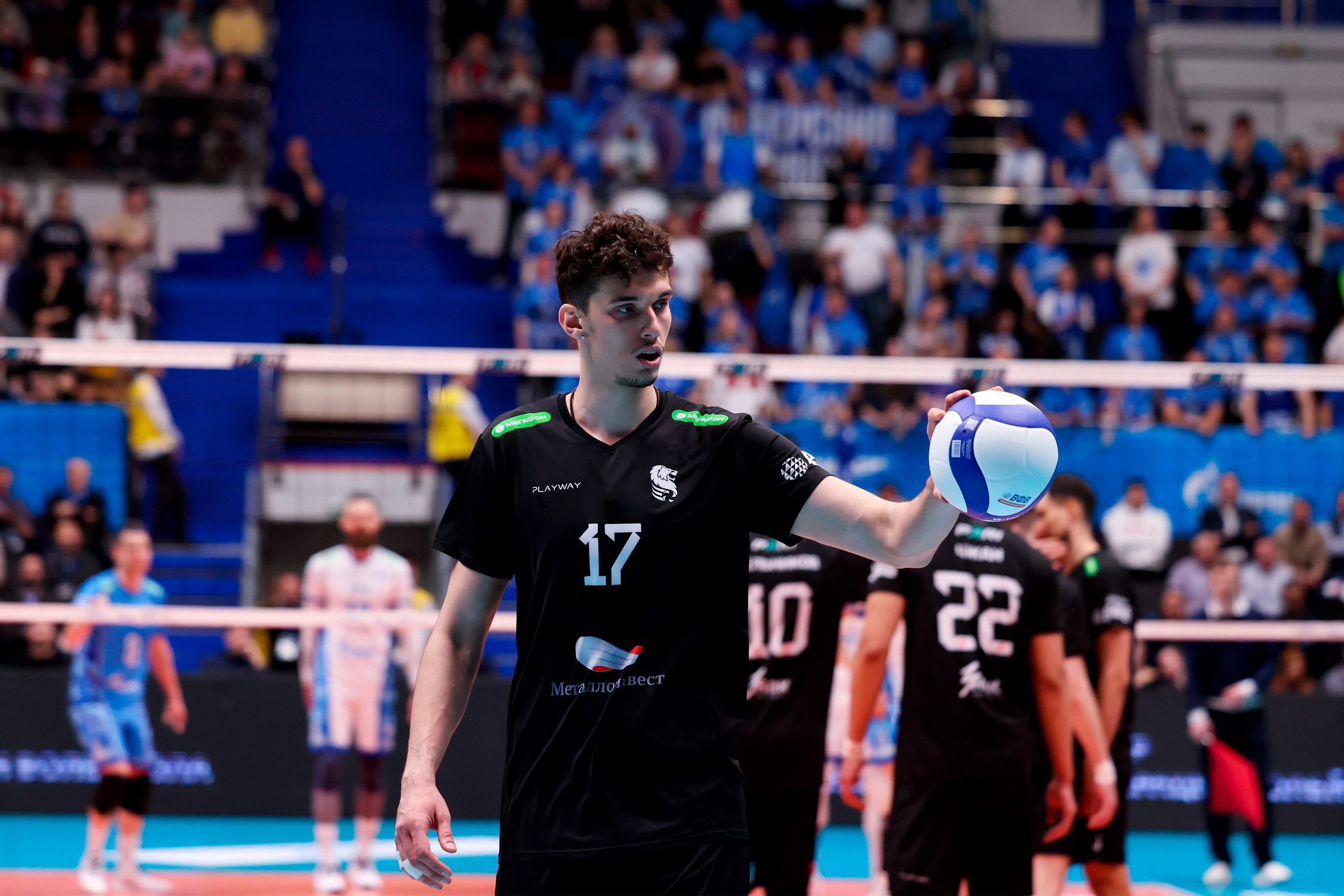 ВК Зенит — ВК Белогорье 08.04.2025. Спортивный и репортажный фотограф Антон Тереханов