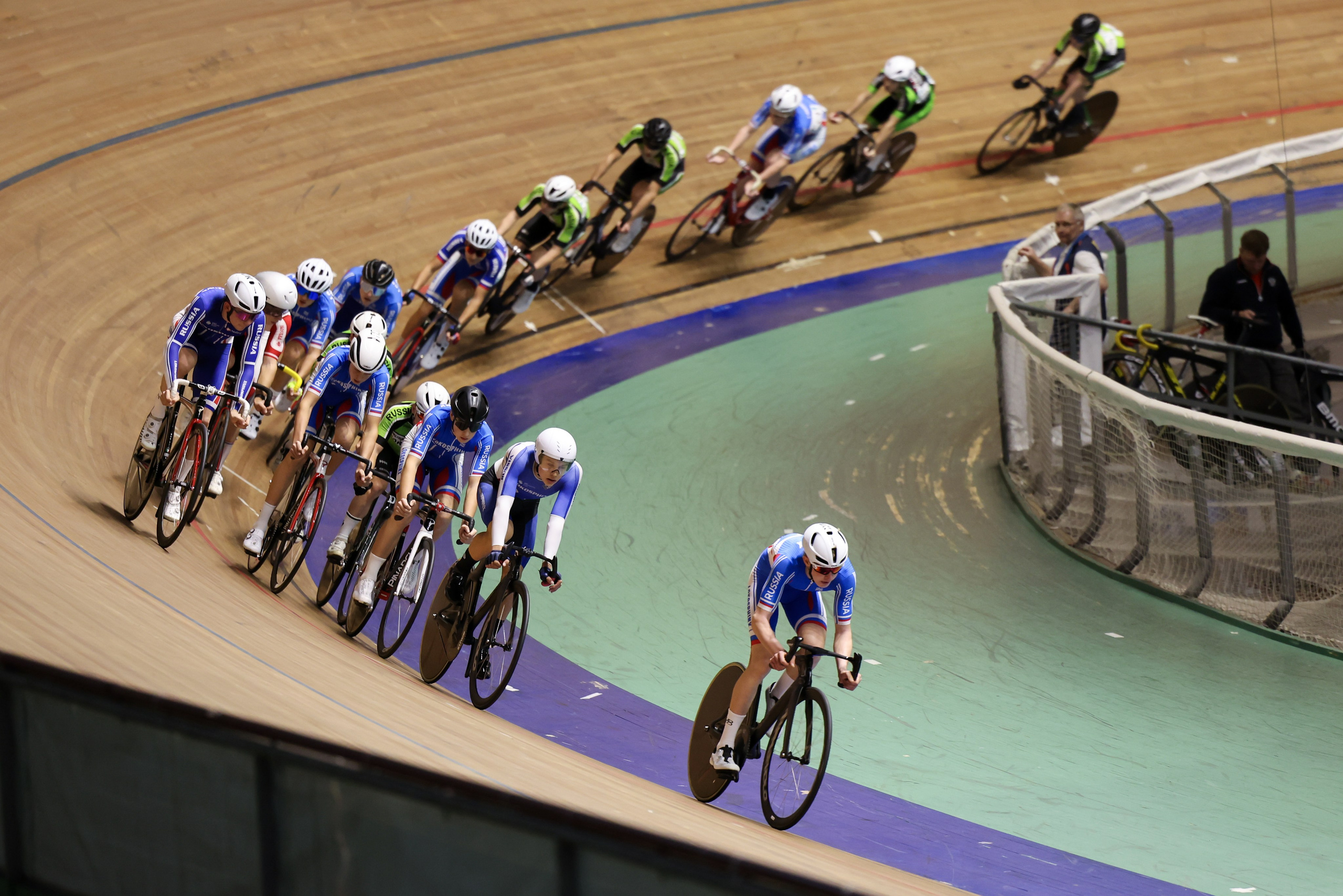 Чемпионат России по велосипедному спорту на треке (первый блок) 6-11.01.2025. Спортивный и репортажный фотограф Антон Тереханов