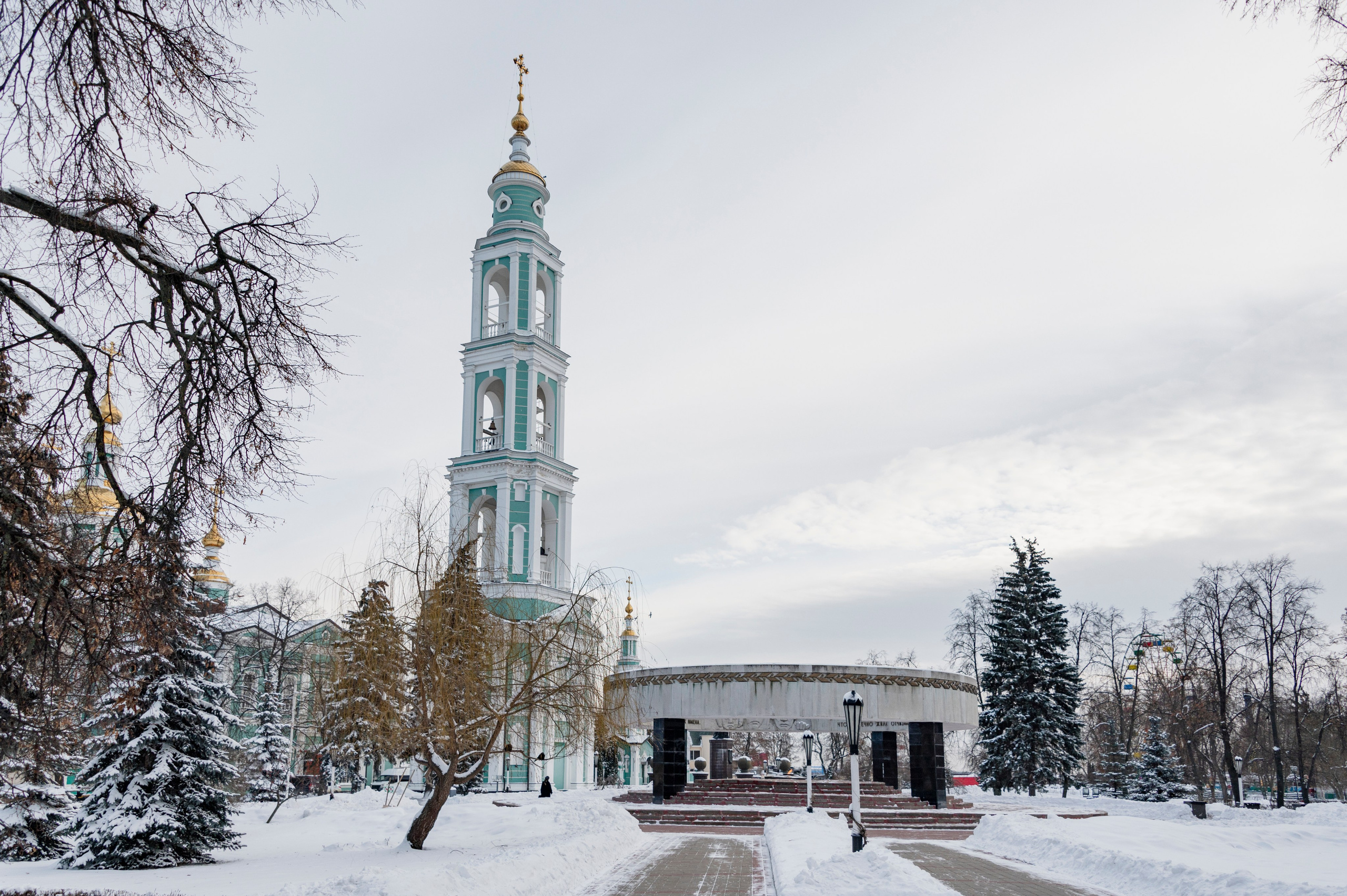 Январский Тамбов. 2024 год. Фотограф Роман Адлер