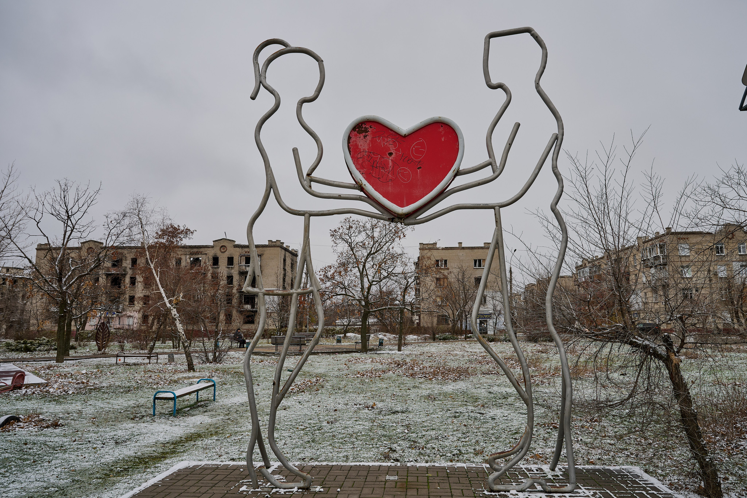 Северодонецк (Луганская область). Декабрь 2024. Фотограф Роман Адлер