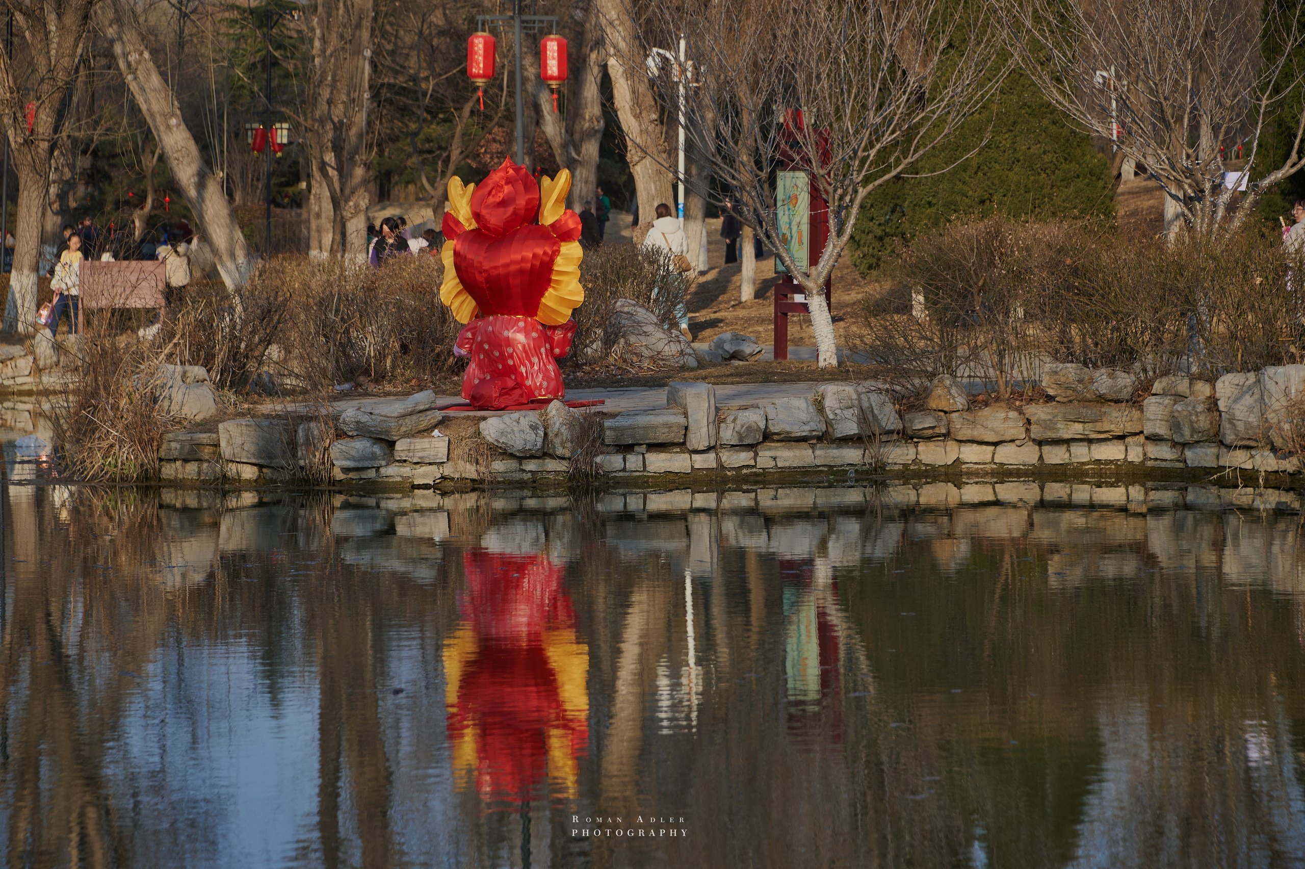 Городской парк Цинчжоу. Фотограф Роман Адлер