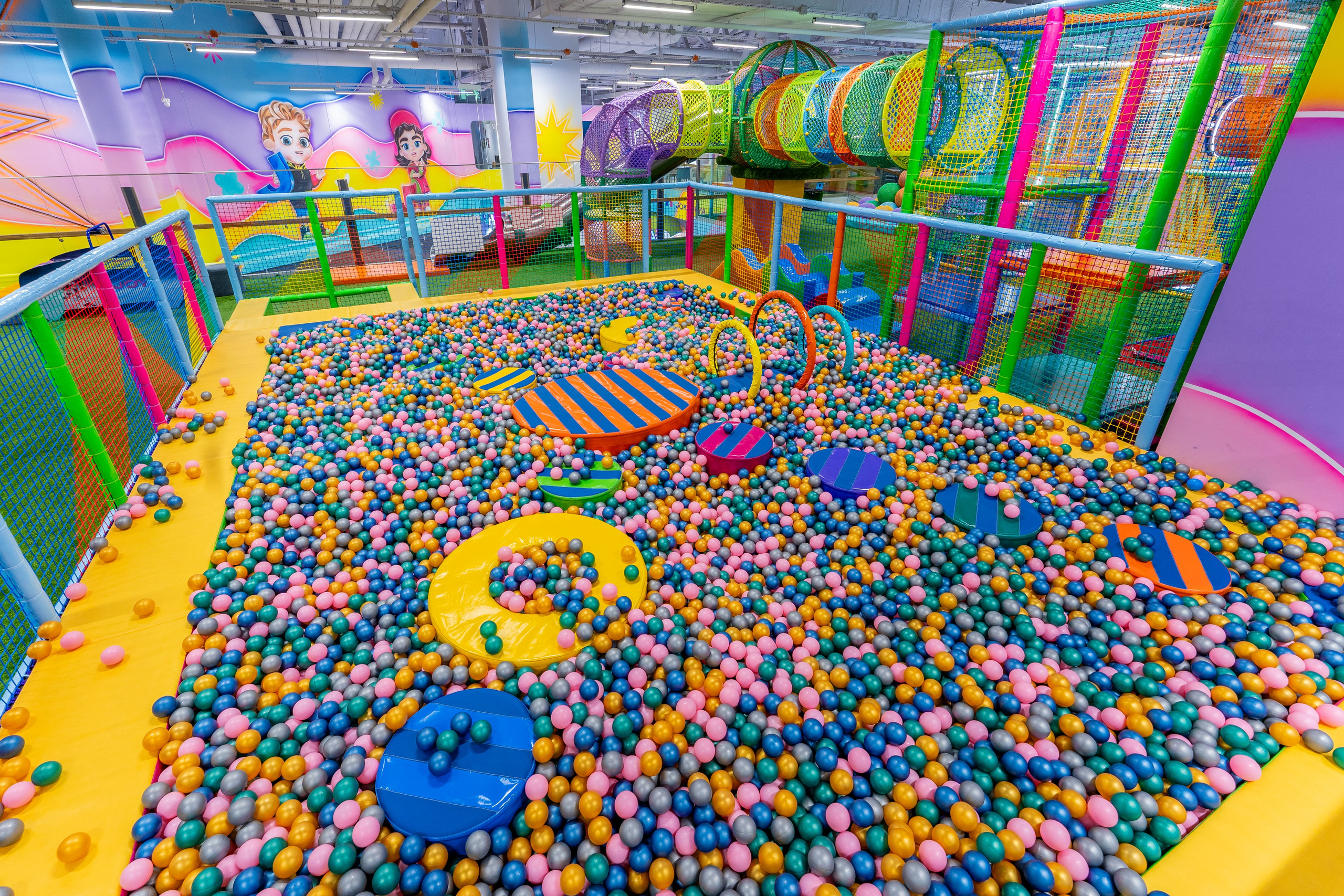 Парк развлечений Joki Joya Лефортово. Интерьерный фотограф Александра Солдатова