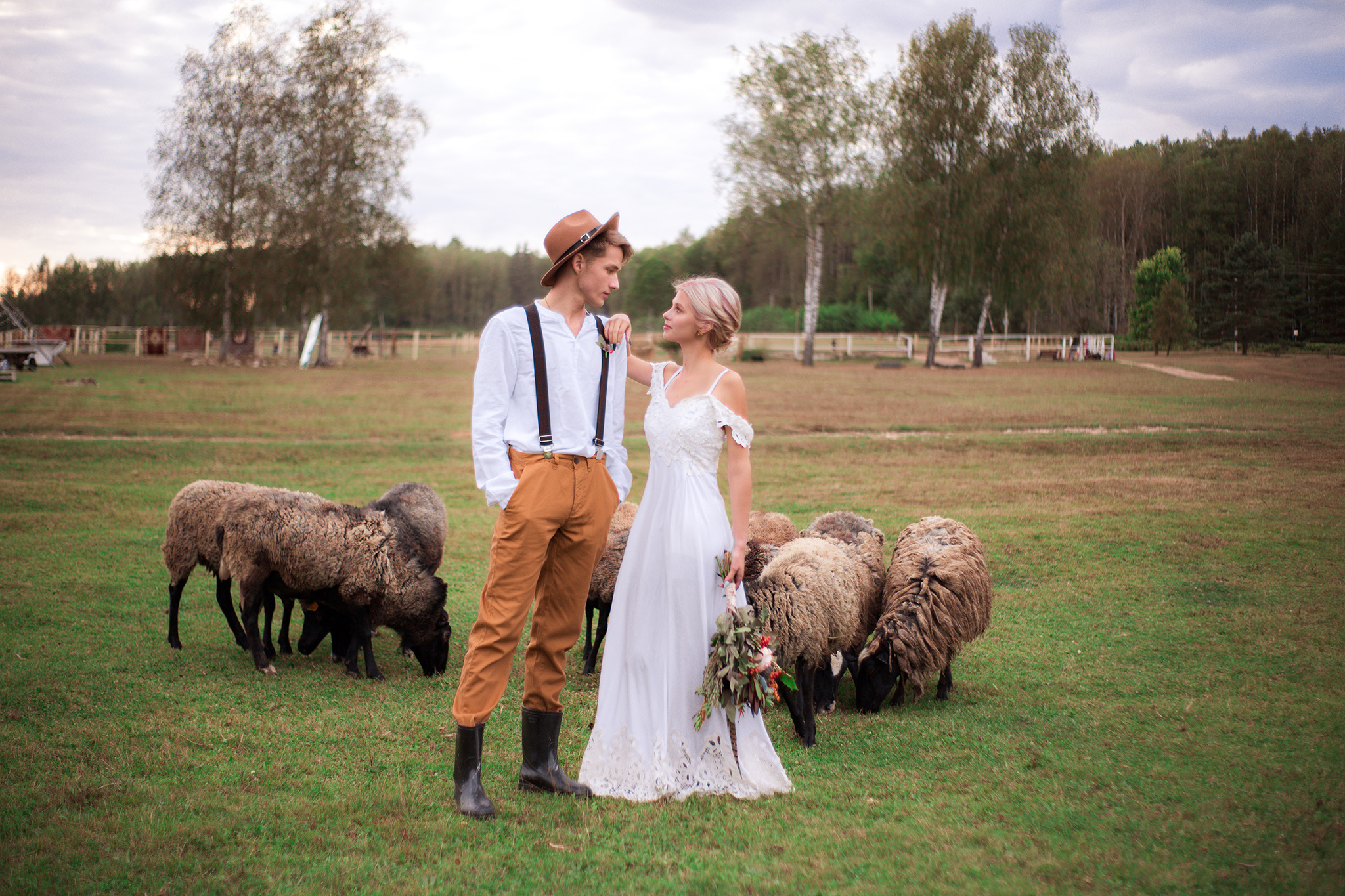 Никита и Ася, свадьба на ранчо. Семейный фотограф в Москве Марина Петра