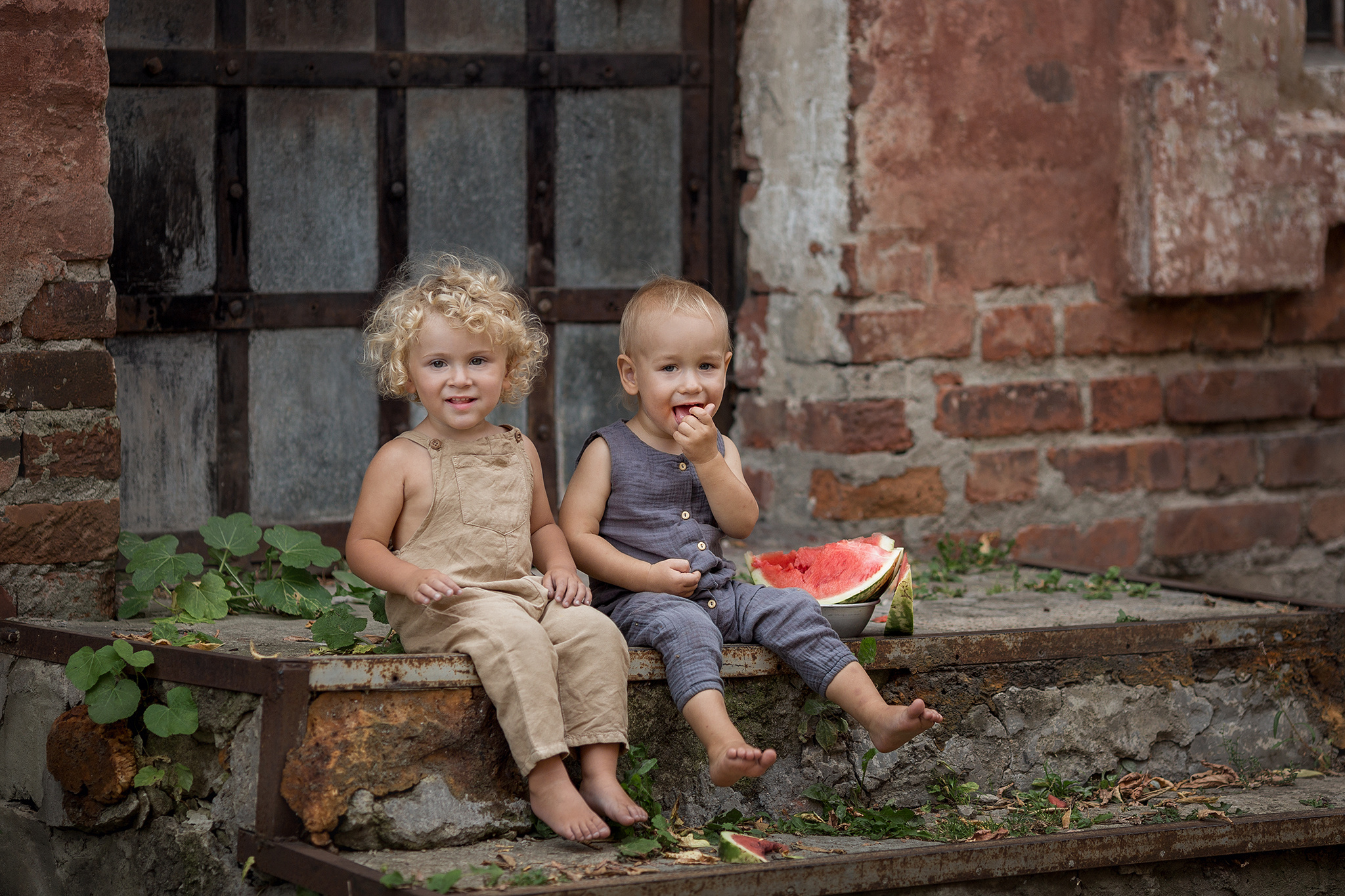 Арбузная вечеринка. Семейный фотограф в Москве Марина Петра