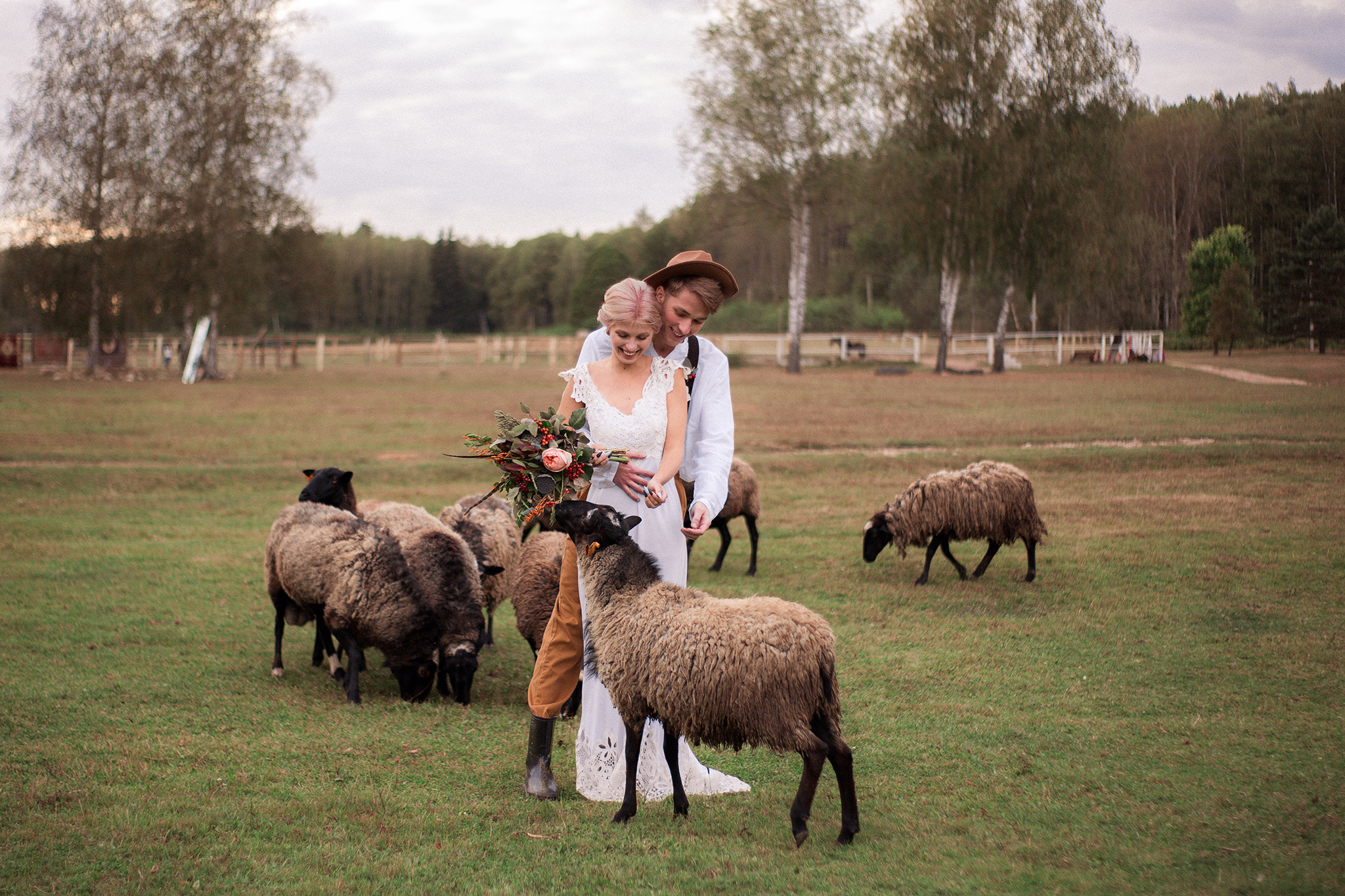 Никита и Ася, свадьба на ранчо. Семейный фотограф в Москве Марина Петра