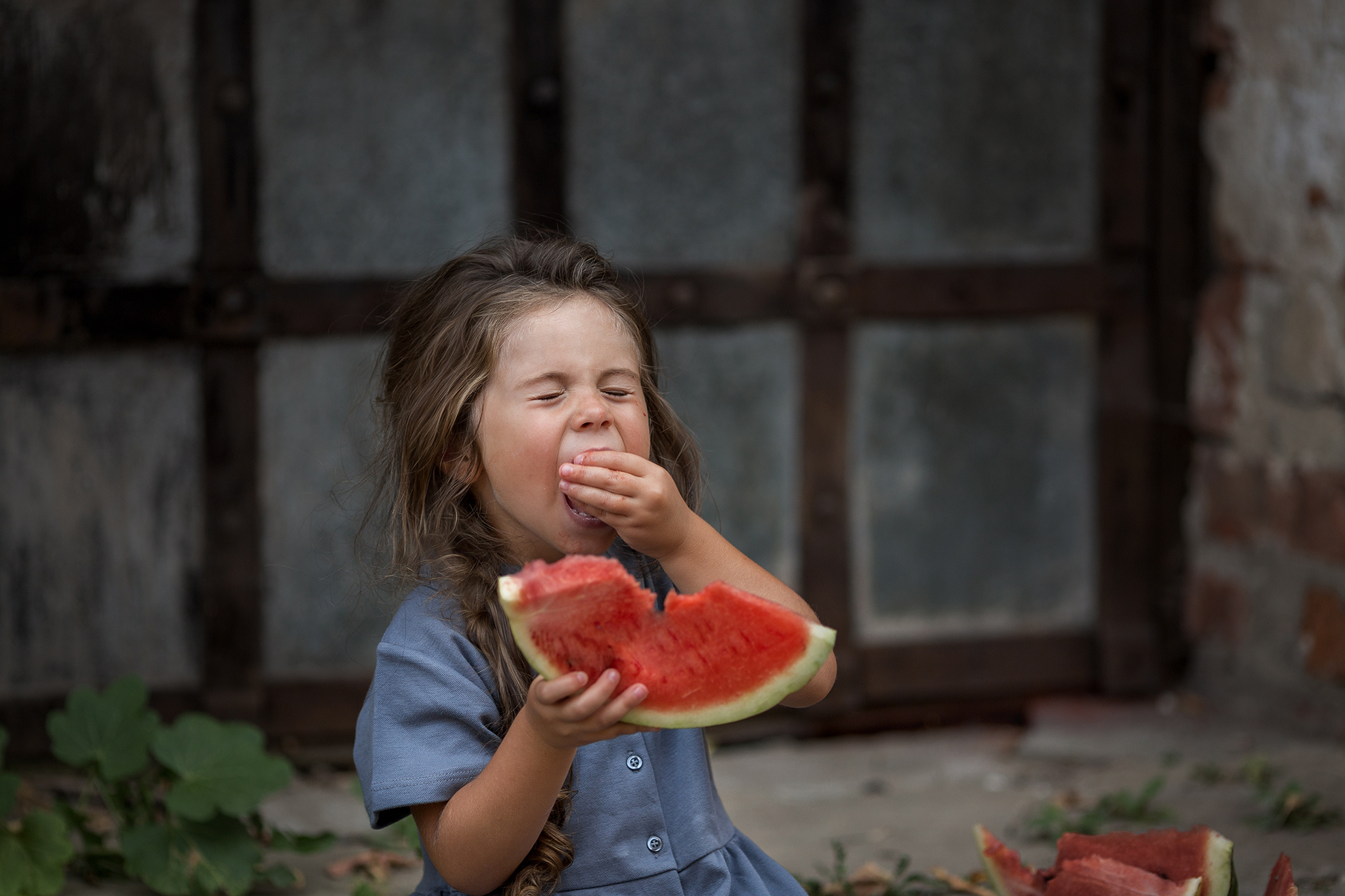 Арбузная вечеринка. Семейный фотограф в Москве Марина Петра