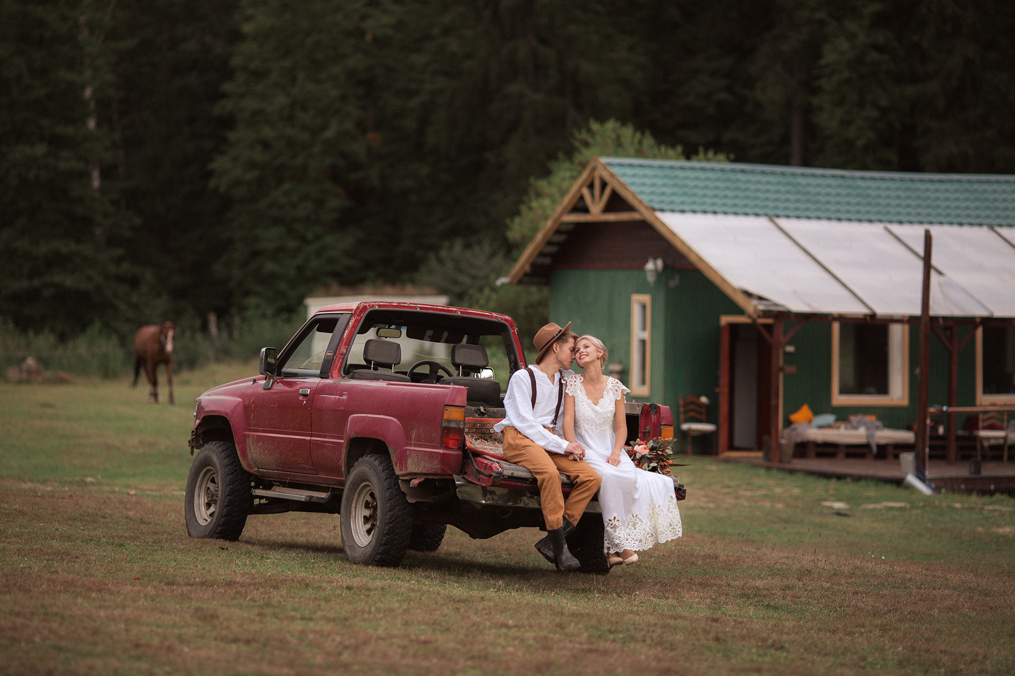 Никита и Ася, свадьба на ранчо. Семейный фотограф в Москве Марина Петра