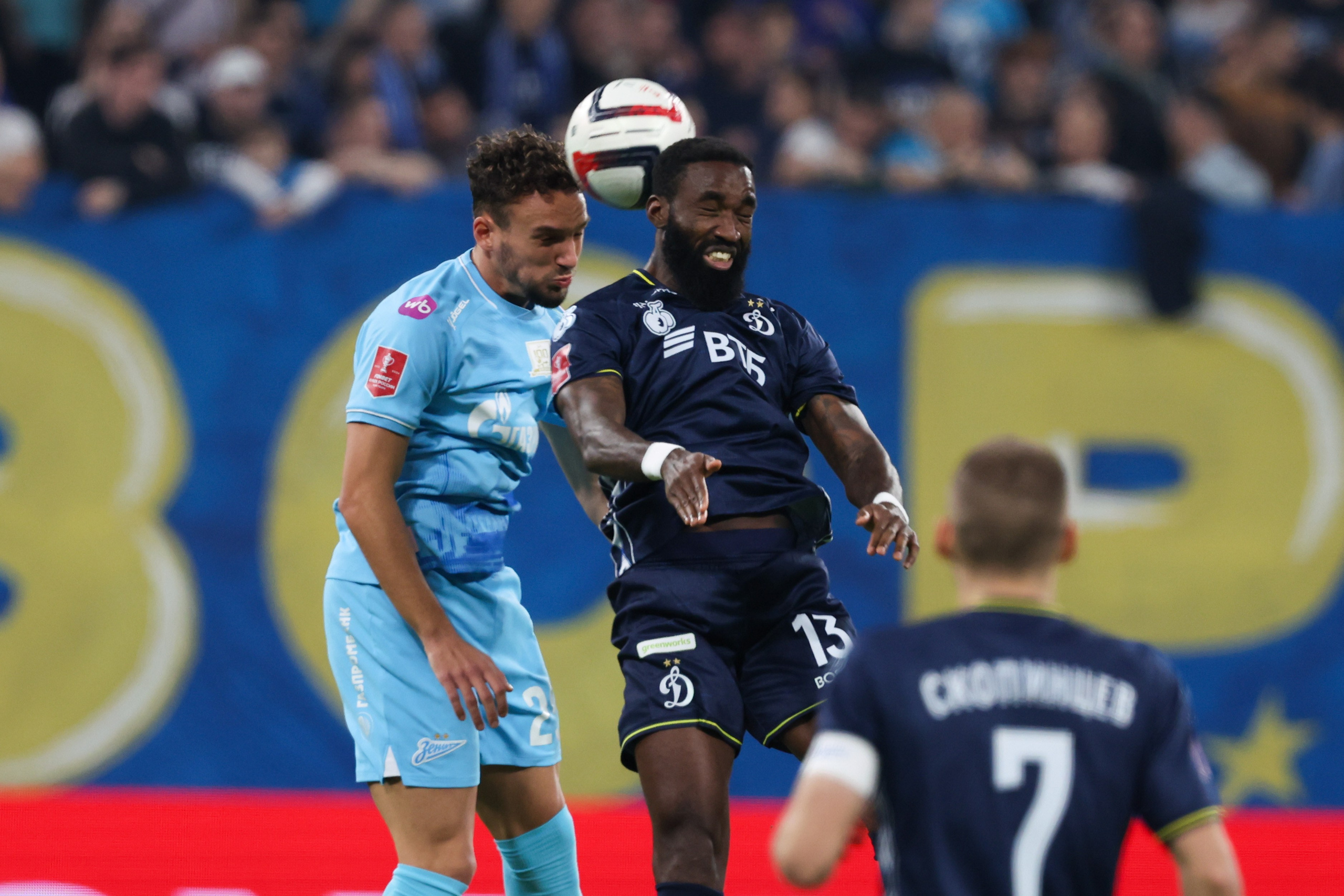 ФК «Зенит — ФК «Динамо» Москва 05.11.2025. Спортивный и репортажный фотограф Антон Тереханов