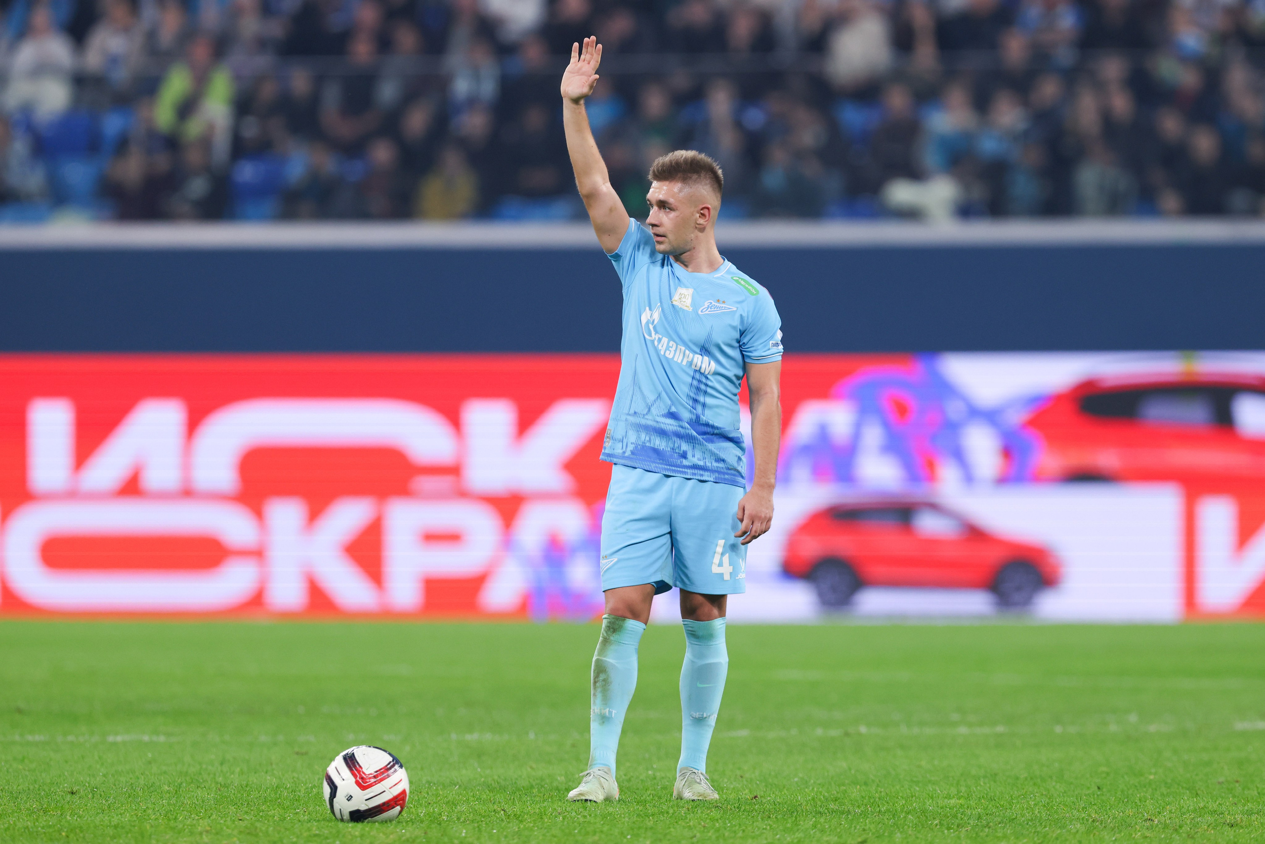 ФК «Зенит — ФК «Динамо» Москва 05.11.2025. Спортивный и репортажный фотограф Антон Тереханов