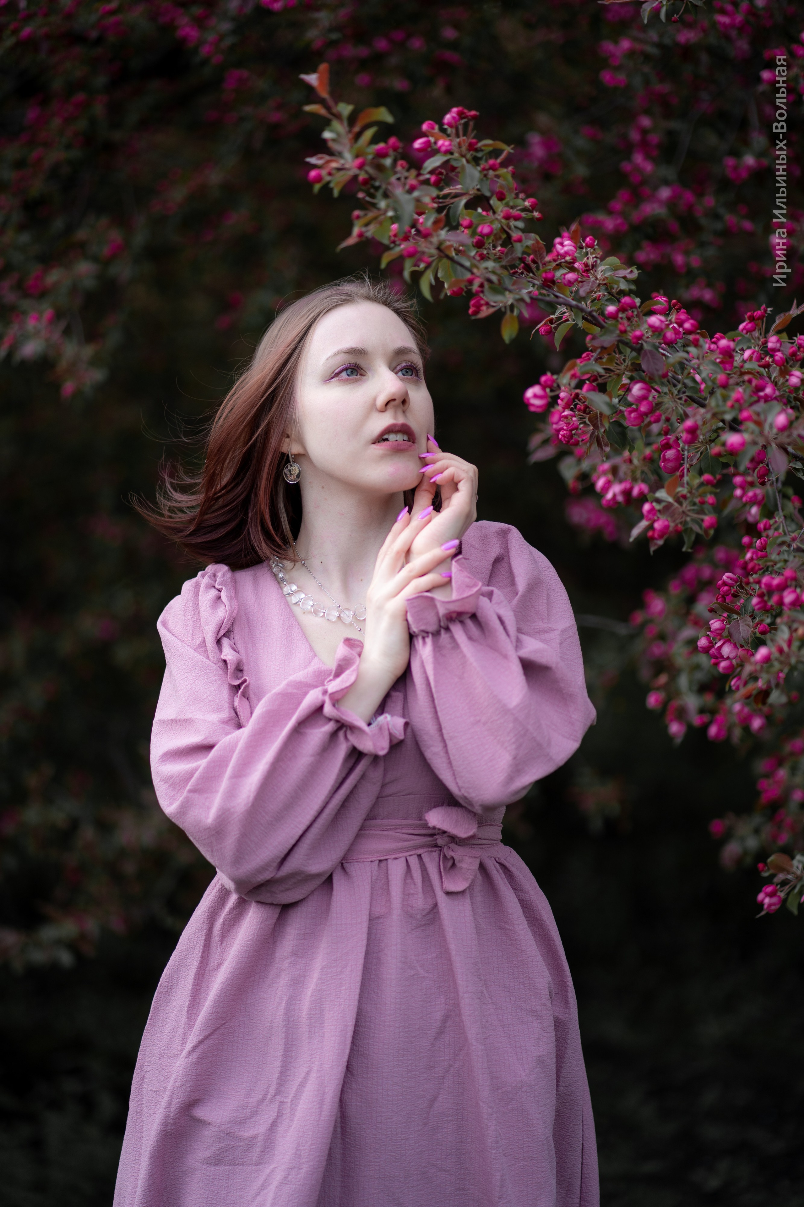 Прогулка с цветущем саду. Семейный и детский фотограф Ирина Ильиных-Вольная в Москве и не только