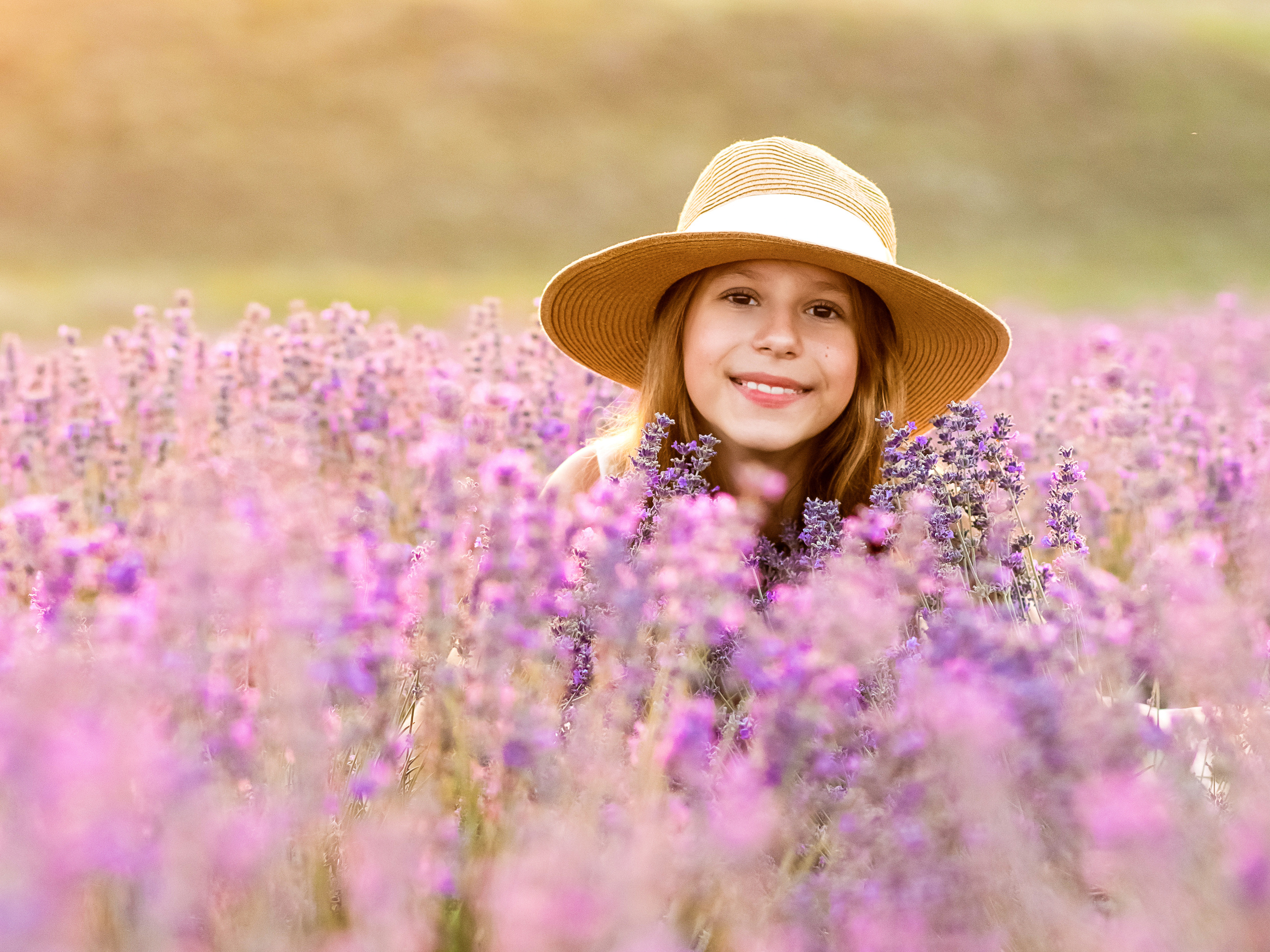 Фотосессия в лаванде. Соня. Фотограф в Москве, Оксана Ребристая