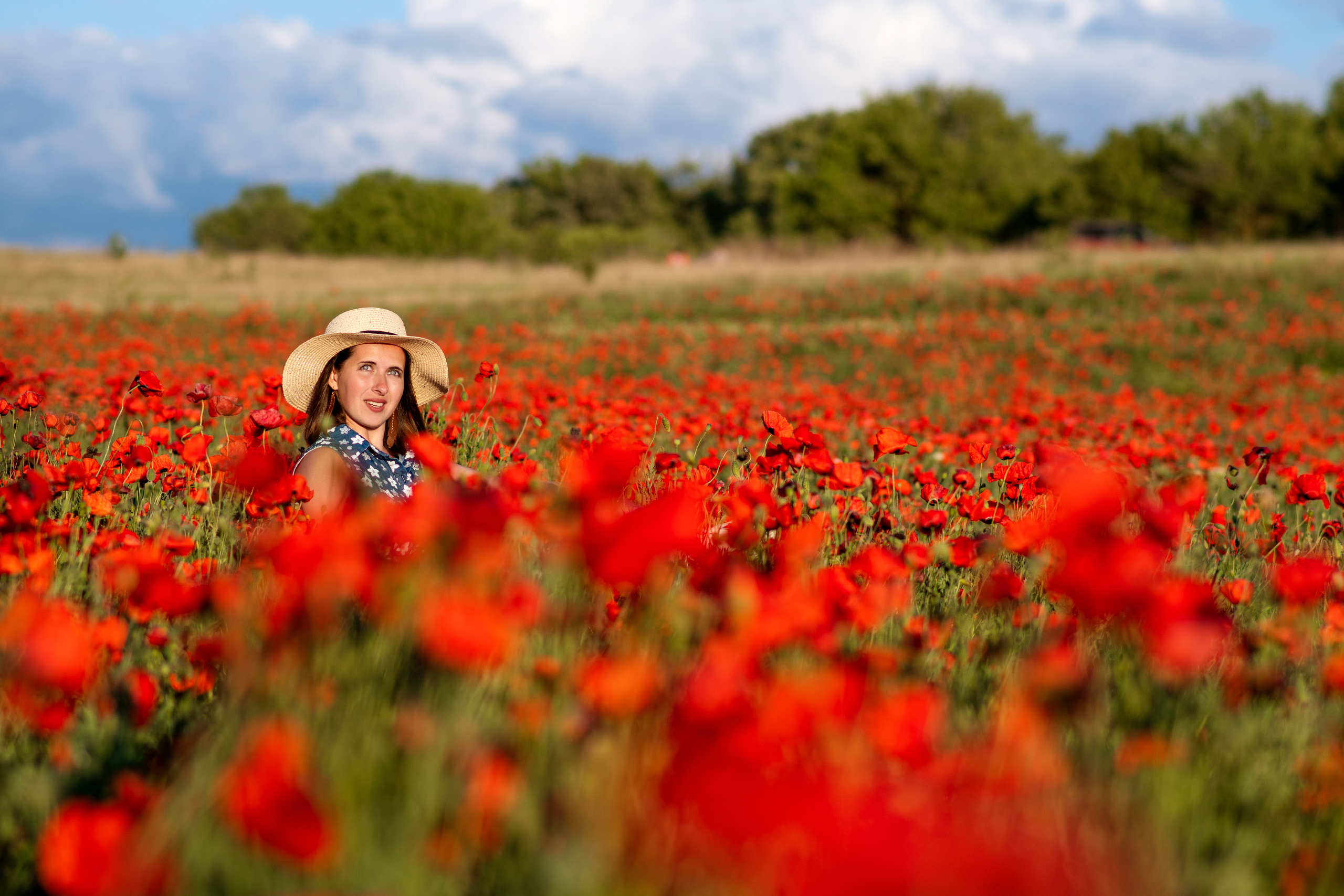 Фотосессия в маках. Наталия. Фотограф в Москве, Оксана Ребристая
