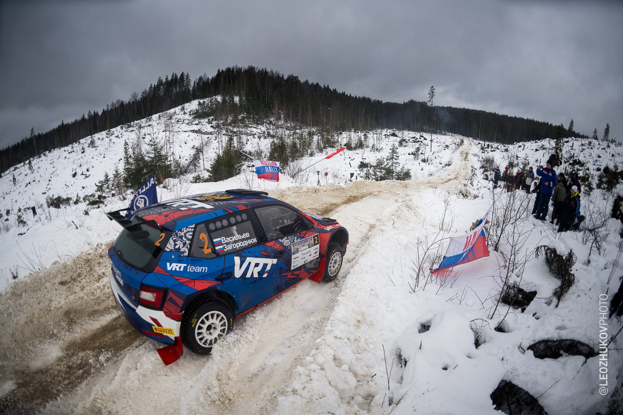 Rally Karelia 2026. Sports photographer Leonid Zhukov