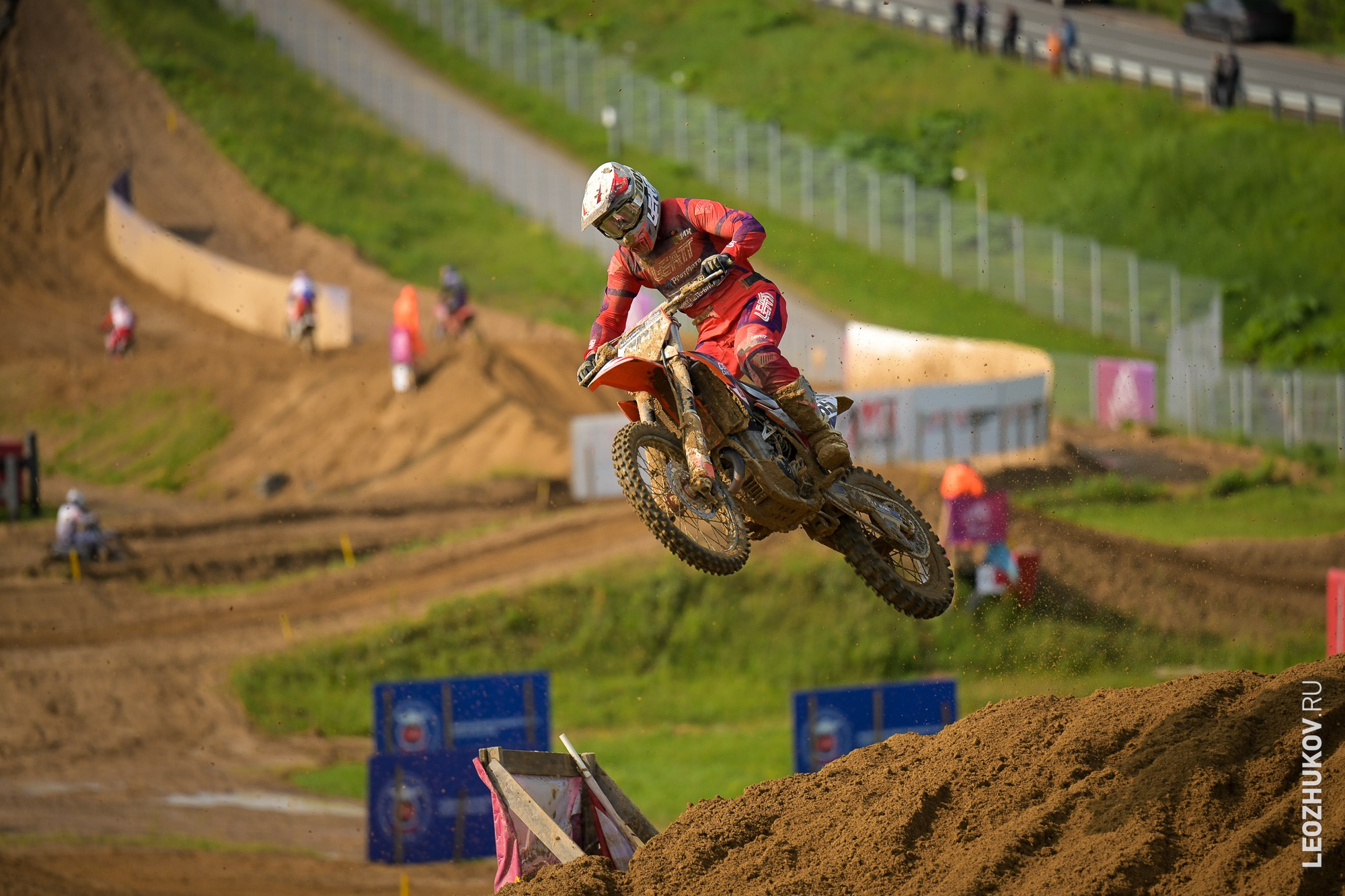 1 round of ММТ RGP russian motocross championships. Sports photographer Leonid Zhukov