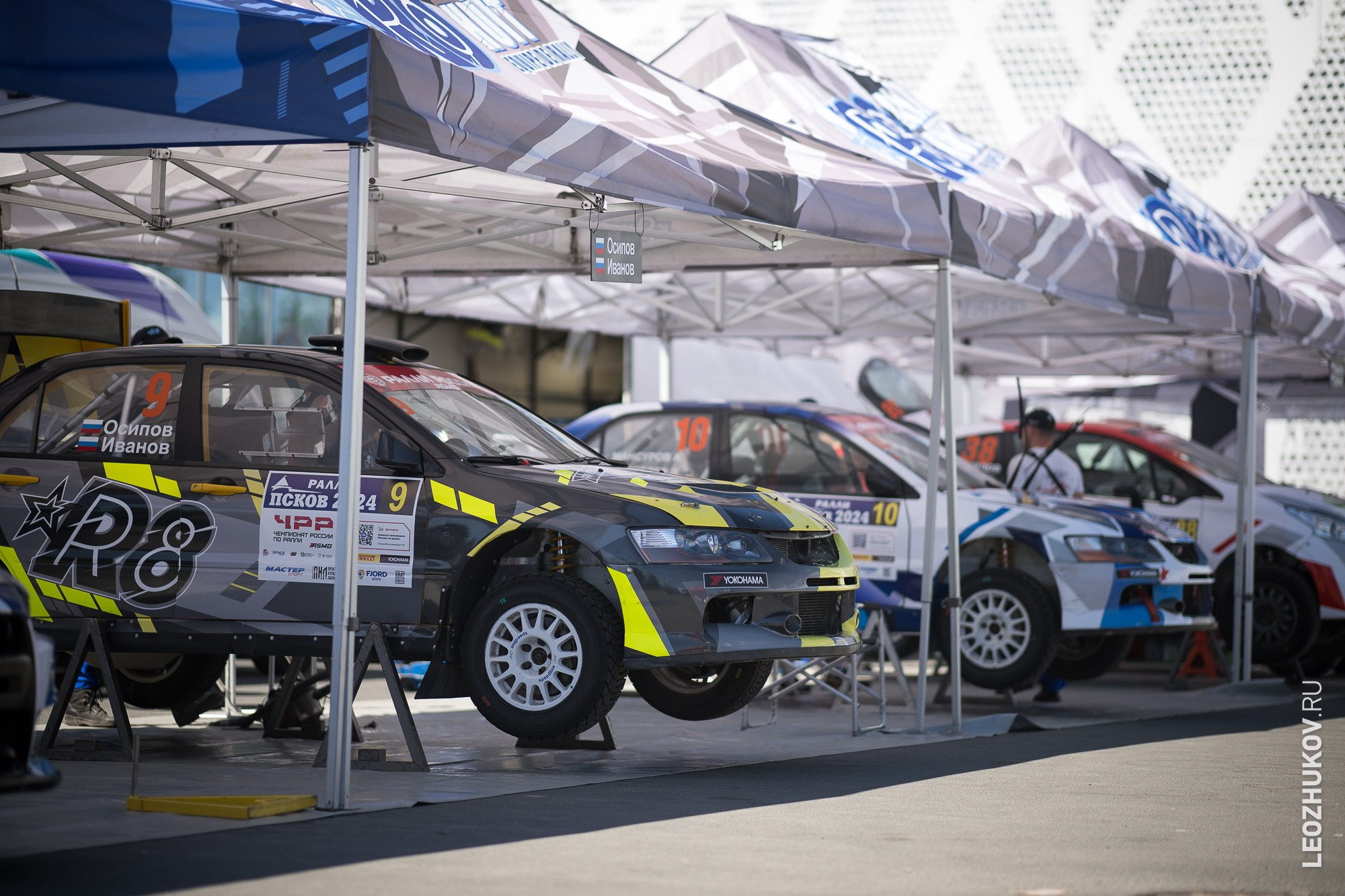 Rally Pskov 2024. Sports photographer Leonid Zhukov