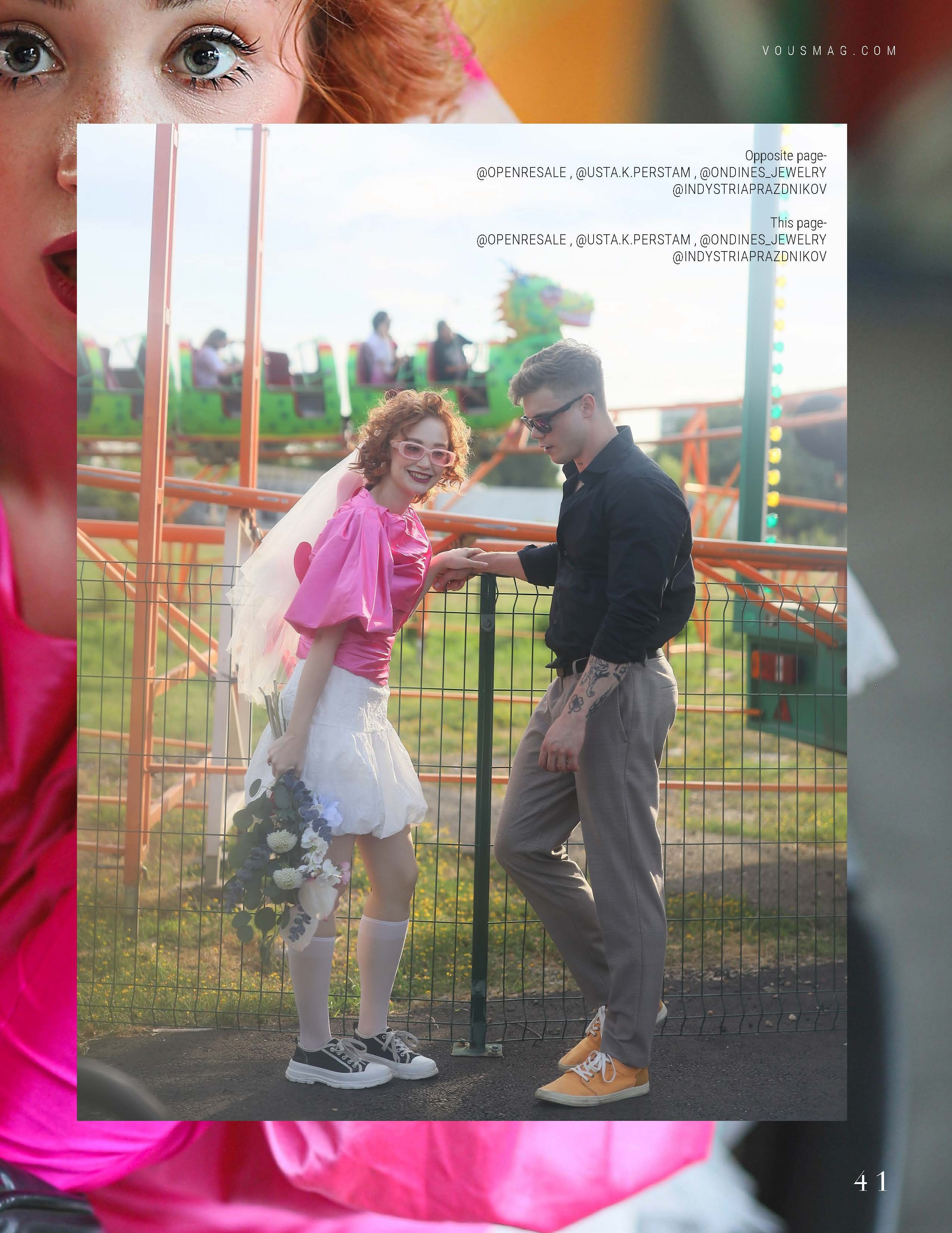 Свадебная фотосессия в парке аттракционов. Свадебный и семейный фотограф в Абхазии Жанна Соснина