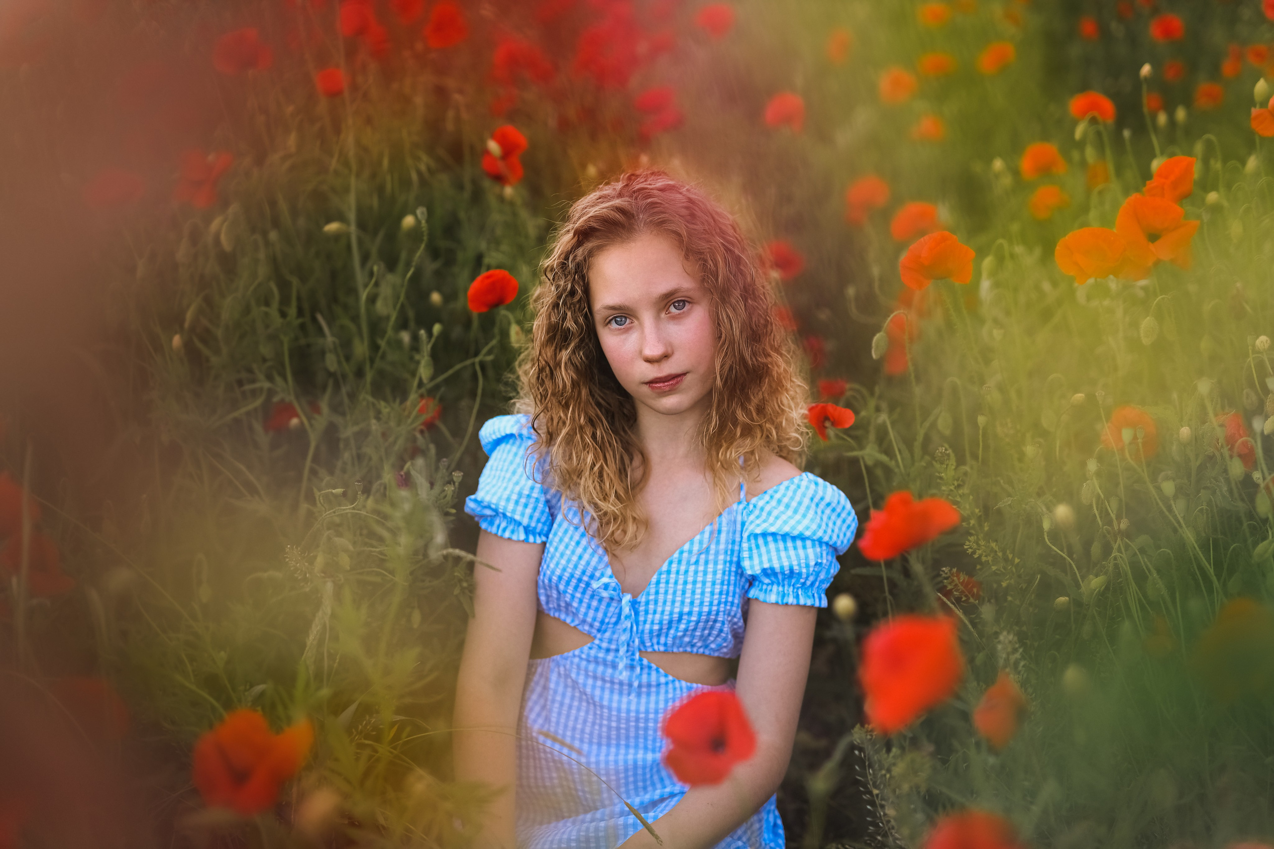 Детская фотосессия в маках. Свадебный и семейный фотограф в Абхазии Жанна Соснина
