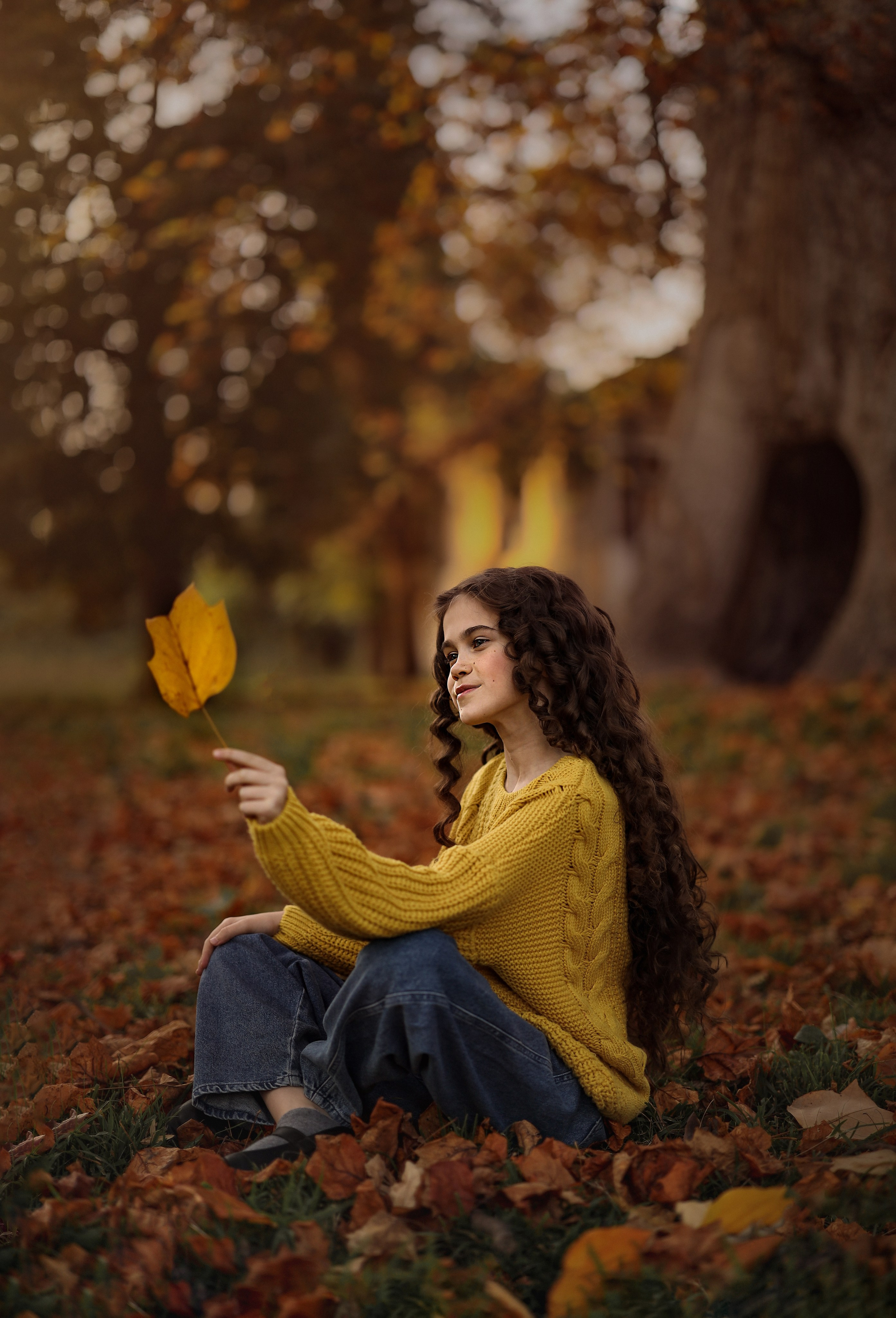 Осенняя фотосессия для Полины у древа патриарха в Сухуме. Свадебный и семейный фотограф в Абхазии Жанна Соснина